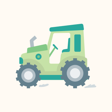 Um trator verde é mostrado com fundo branco vetor – Imagem sobre Ilustração  na Unsplash, image size:3000x3000