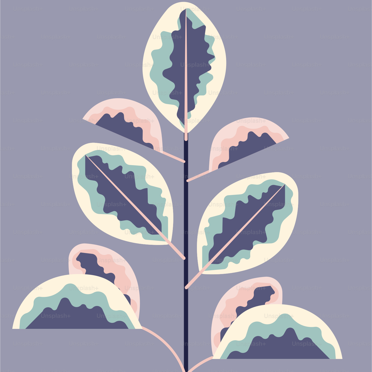 A picture of a plant with leaves on it