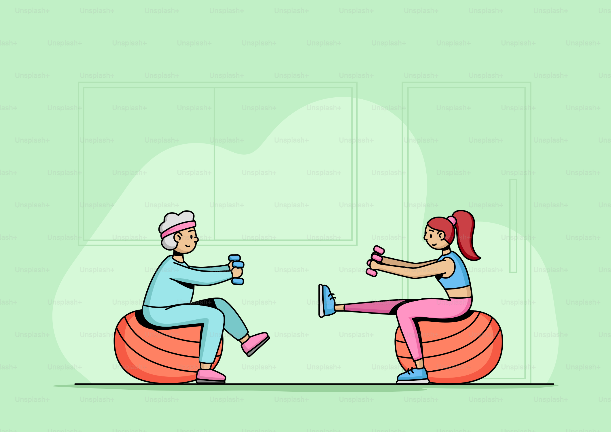 A man and a woman sitting on bean bag chairs