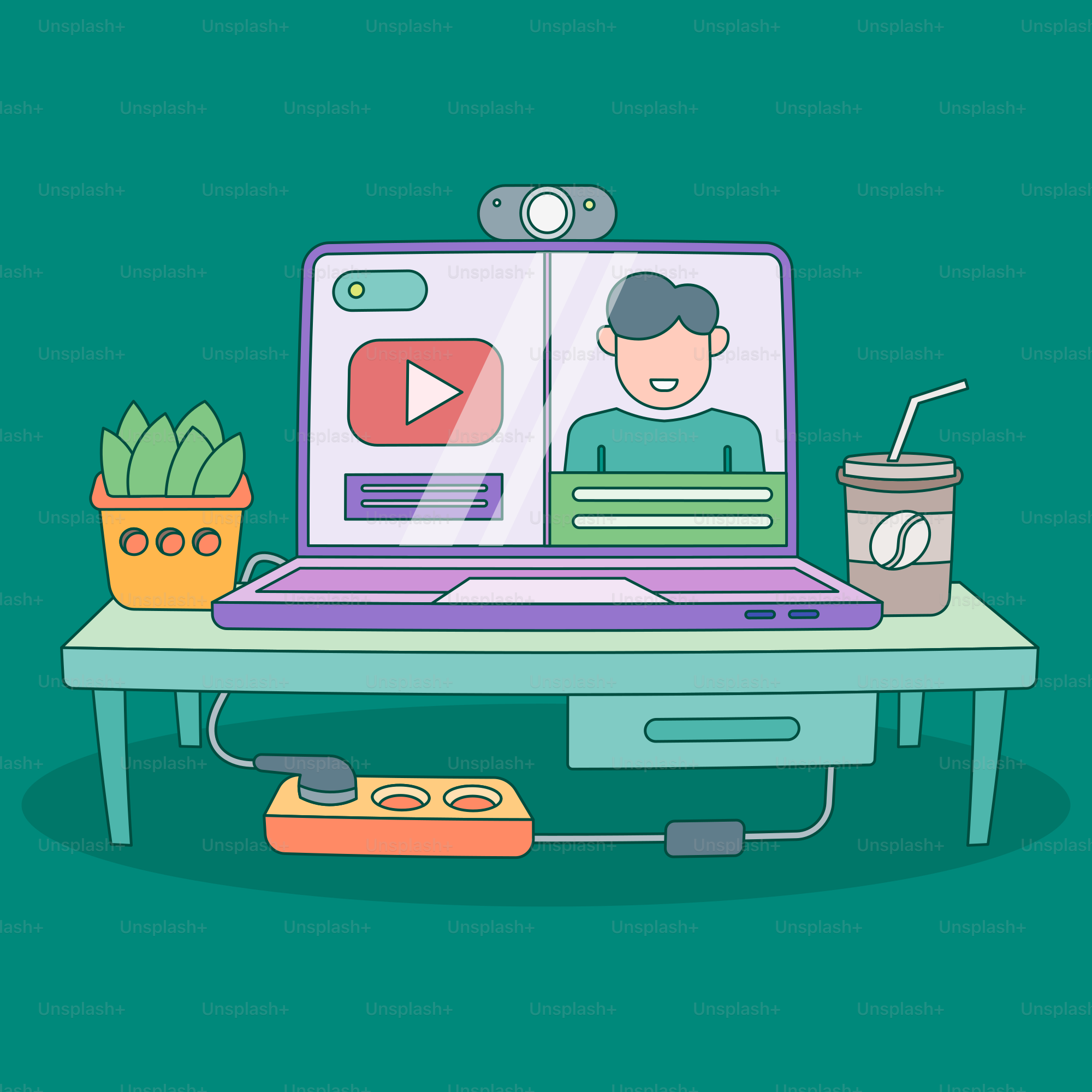 Una persona sentada frente a un portátil sobre una mesa