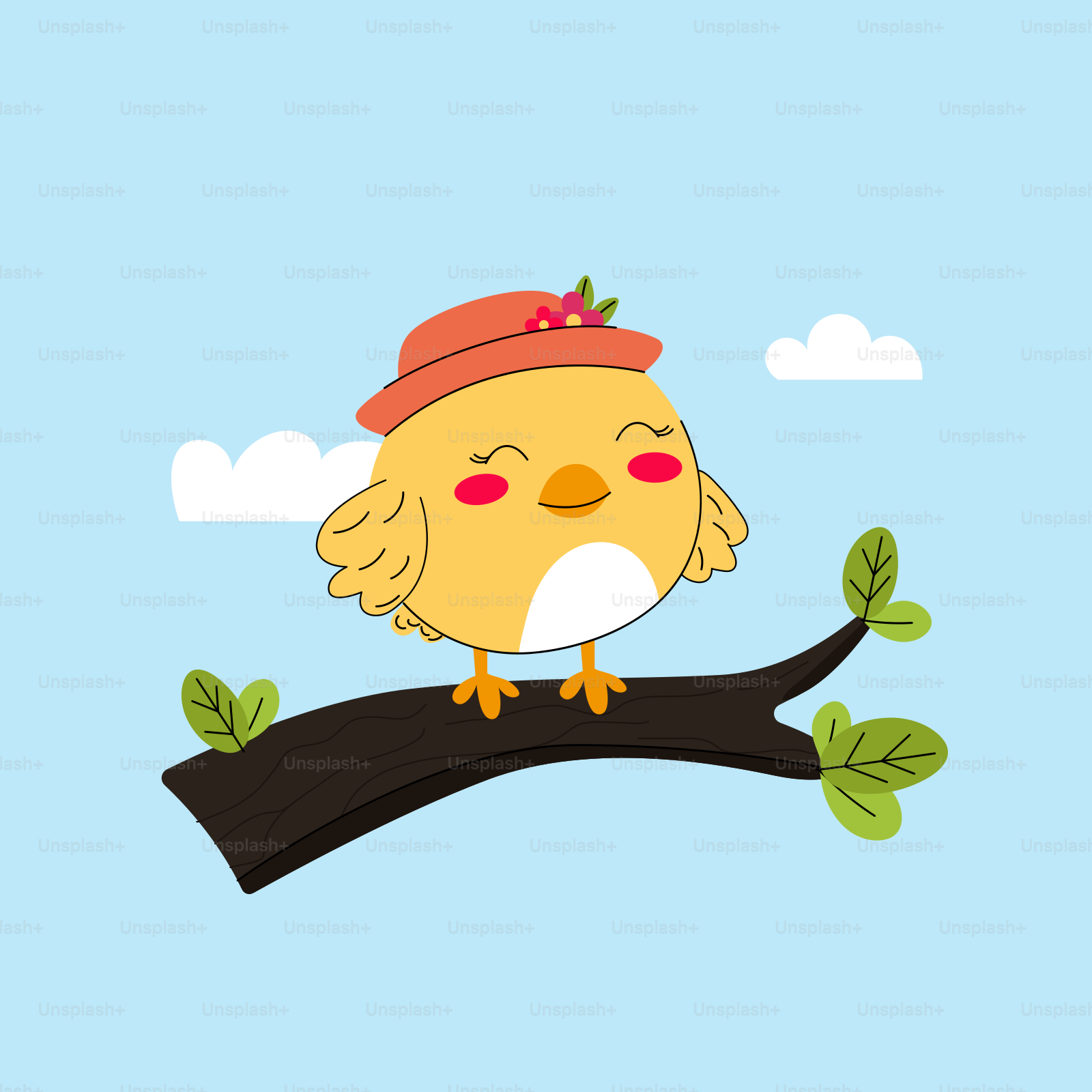 A bird sitting on top of a tree branch