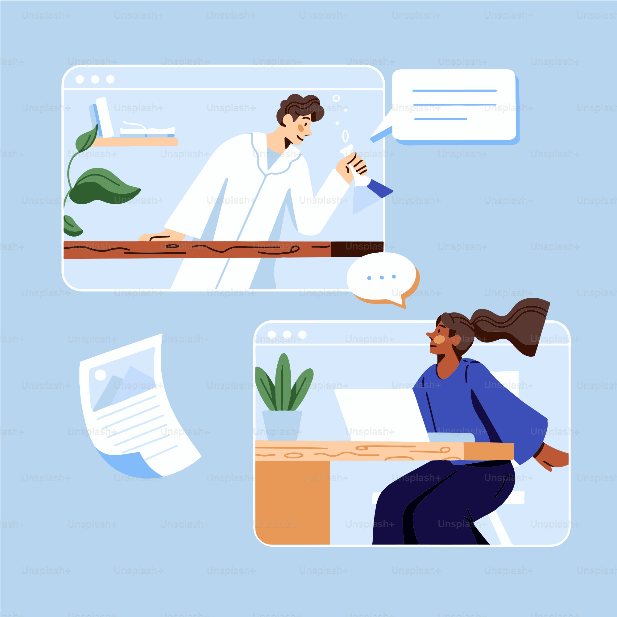 A man and a woman sitting at a table talking to each other