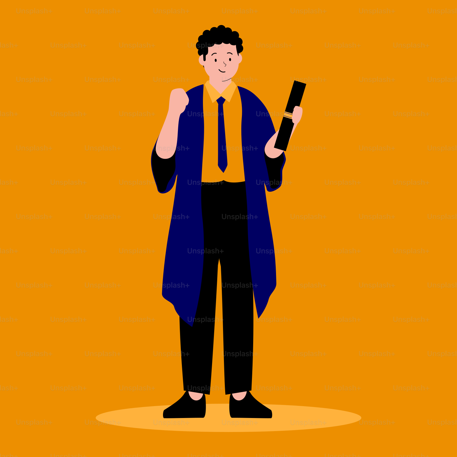 A man with a cell phone in his hand