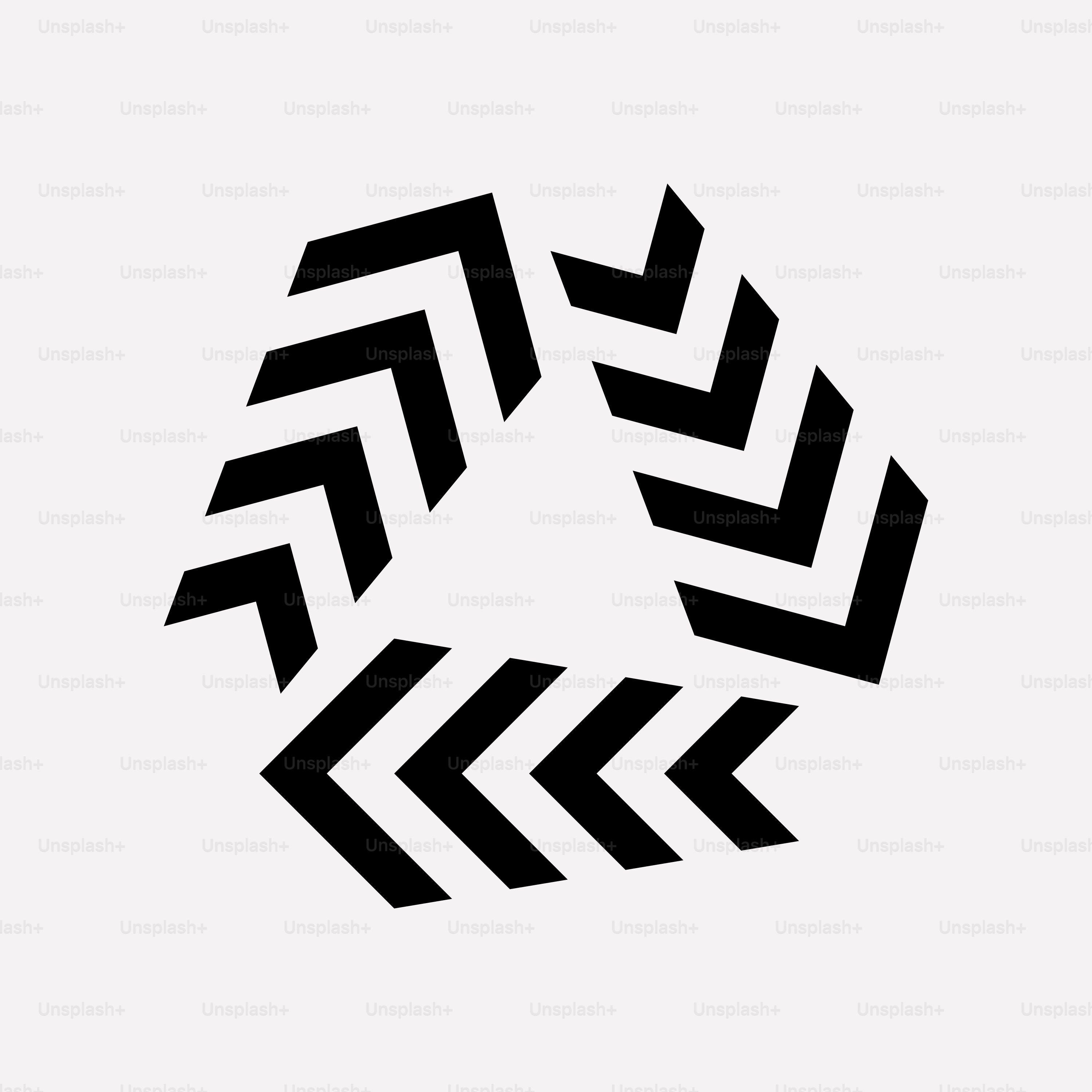 Une photo en noir et blanc d’une flèche