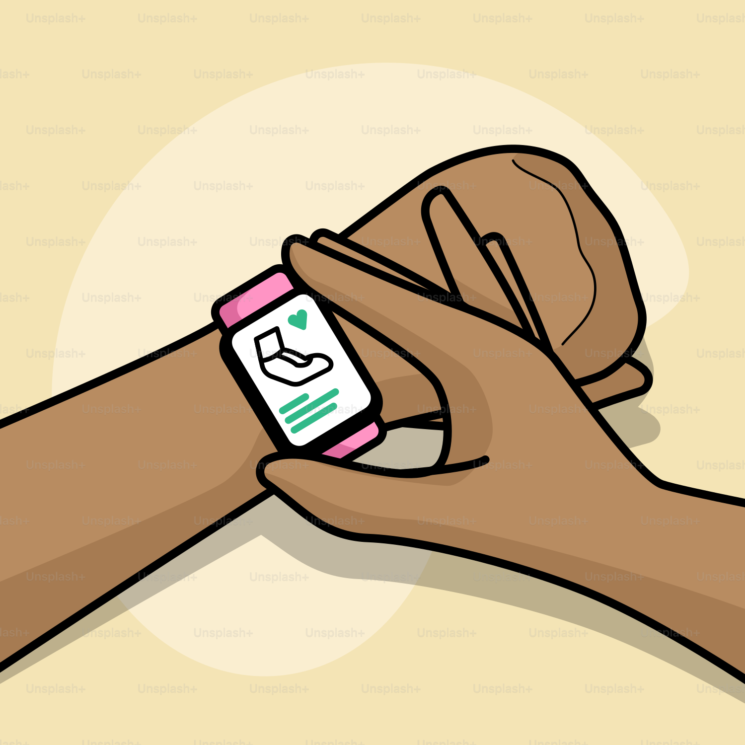 A person holding a cell phone in their hand