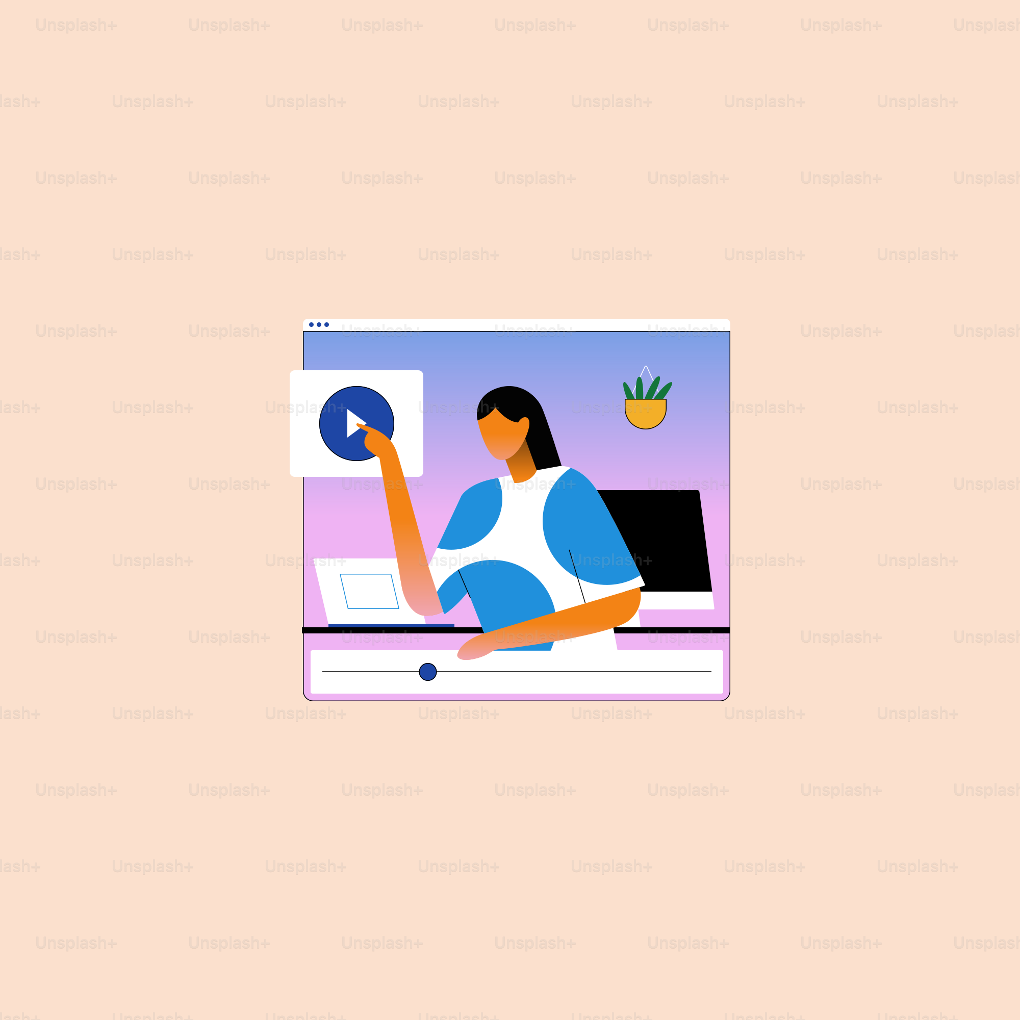 A woman sitting on top of a laptop computer