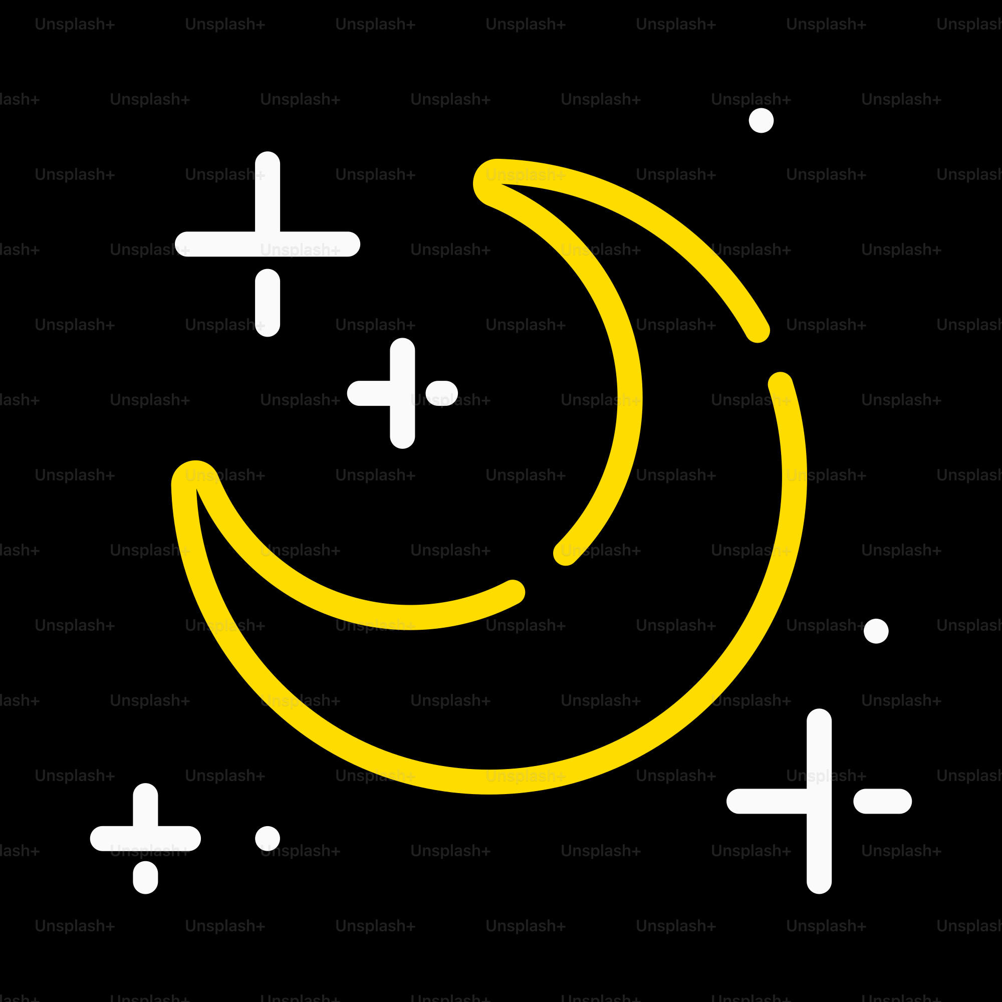 A black background with a yellow smiley face