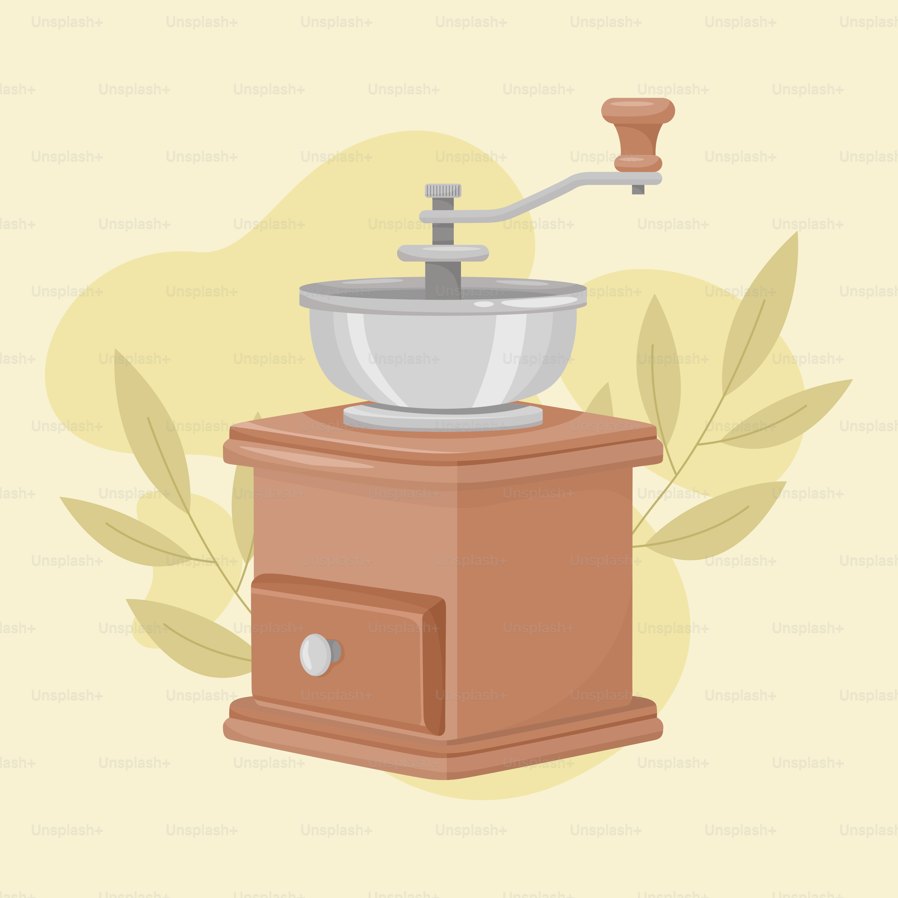 A blender sitting on top of a wooden table