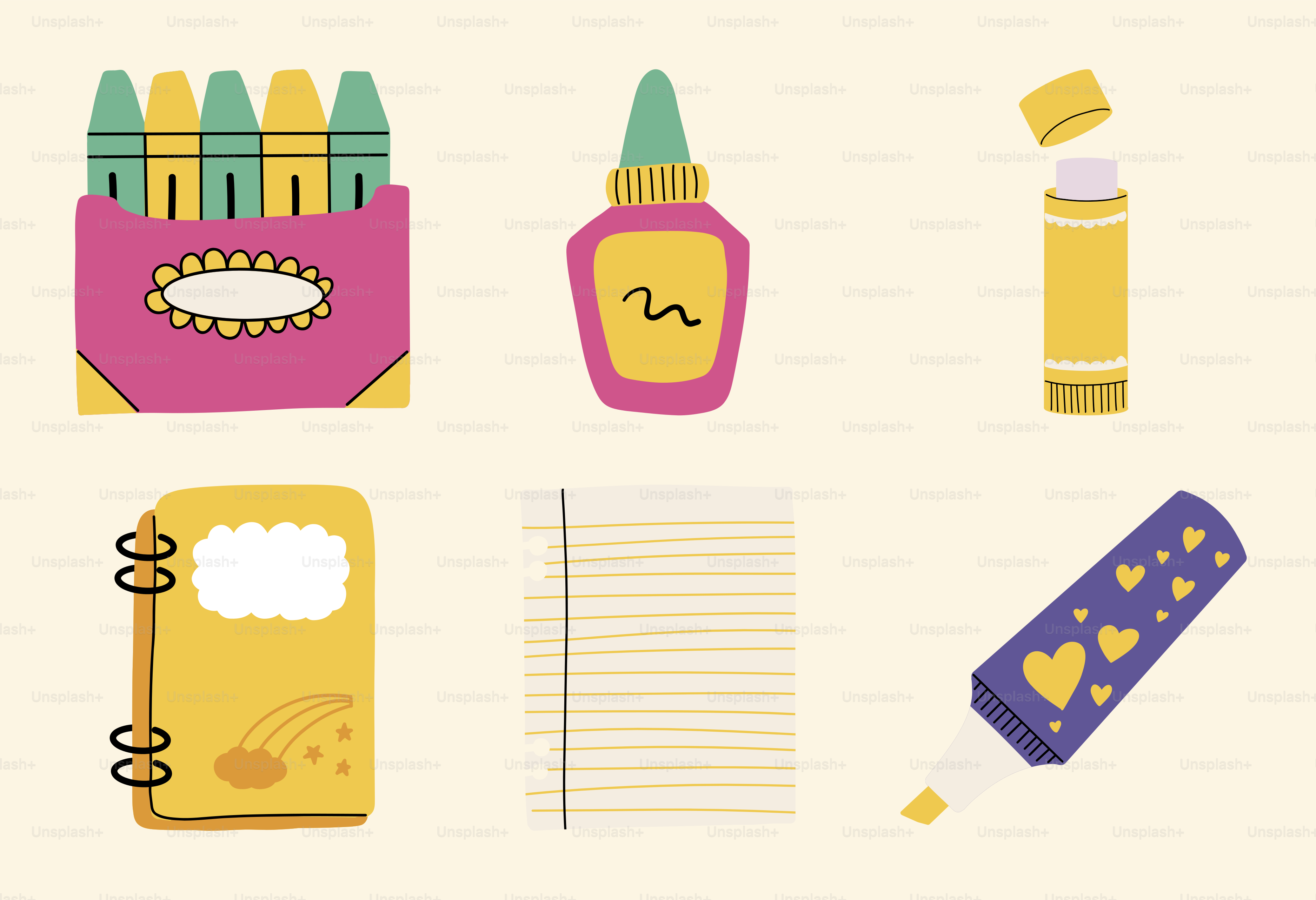 A bunch of different items that are on a table