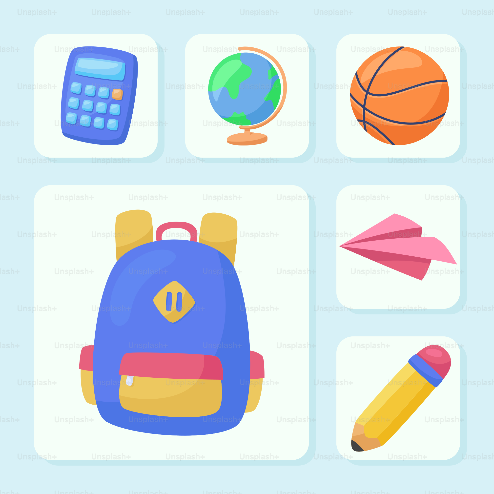 Una imagen de un tema de vuelta al cole