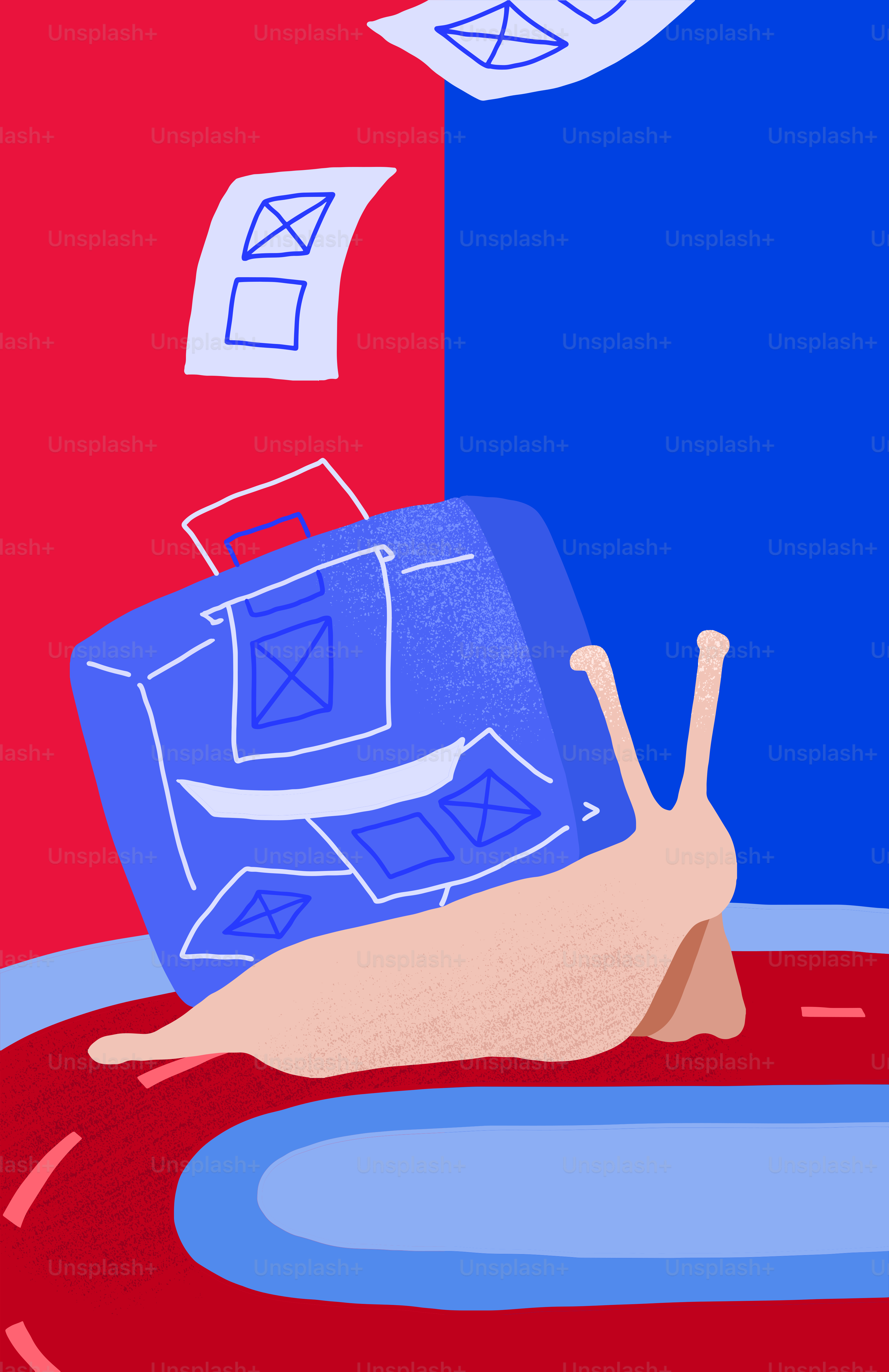 Eine Hand, die nach einem Gepäckstück greift