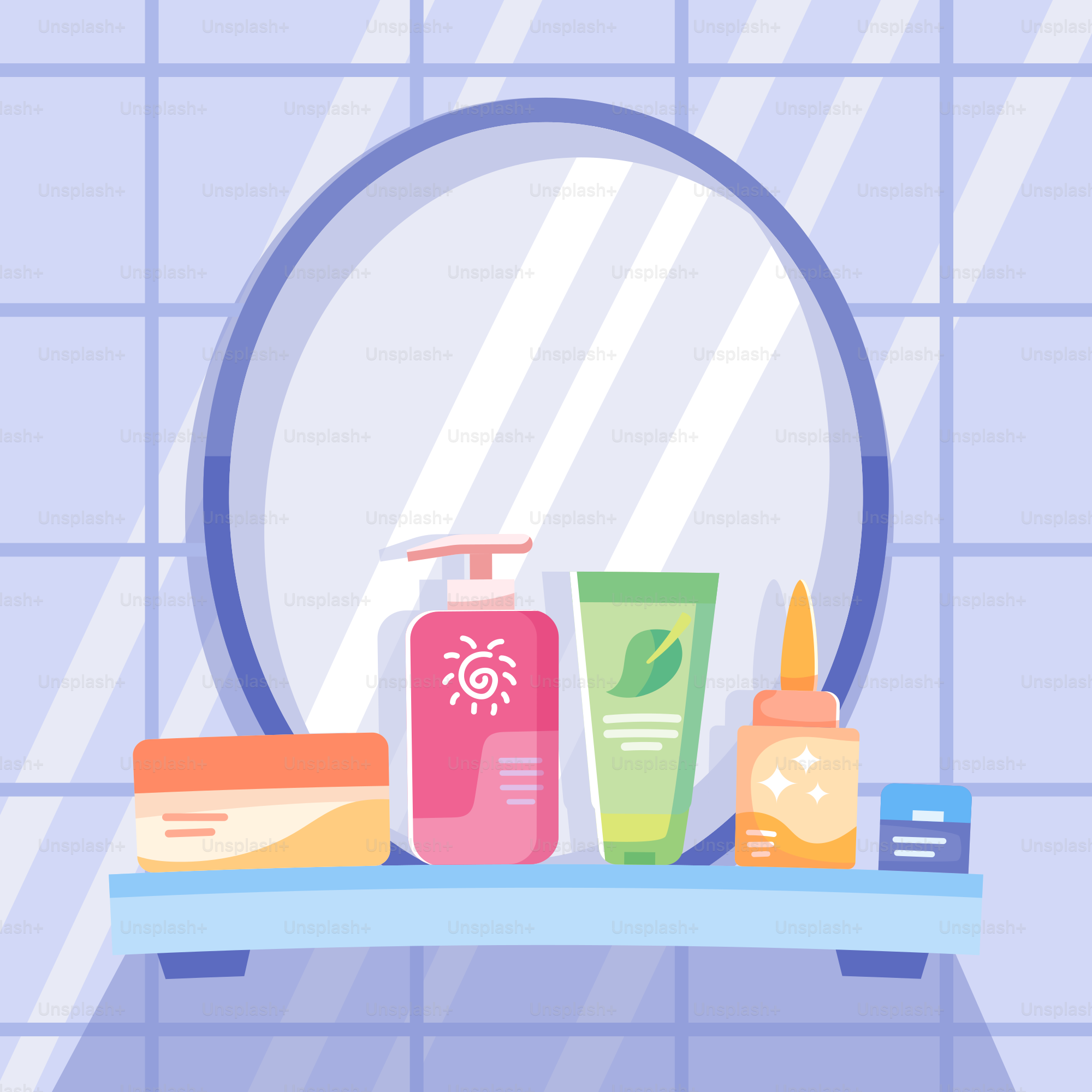Un lavandino da bagno con uno specchio sopra