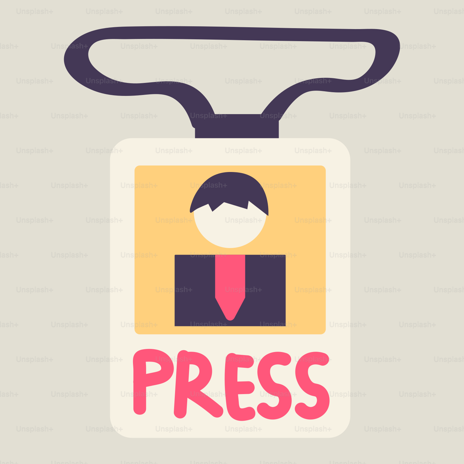 A picture of a person on a press button