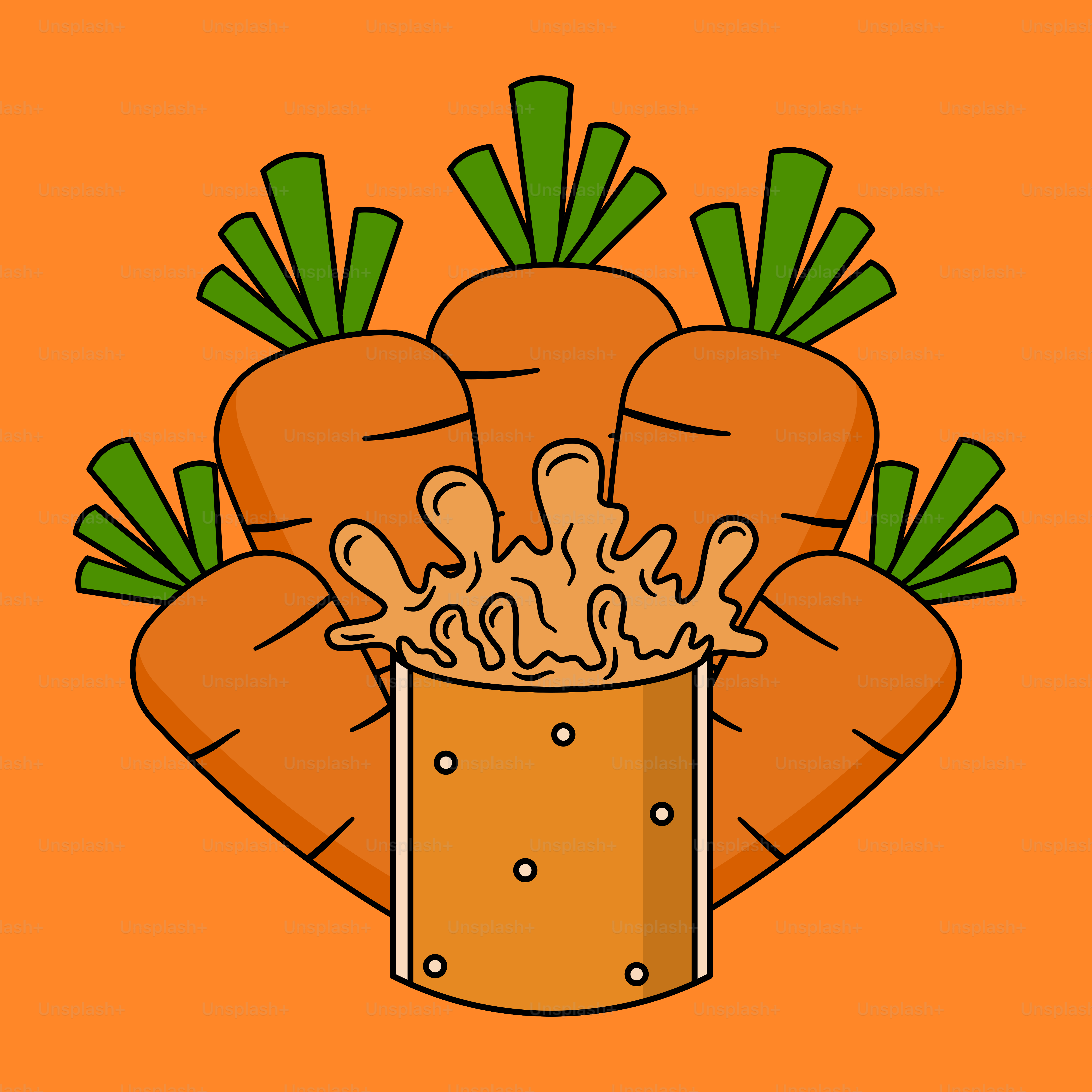 Karotten-Mule Cocktail