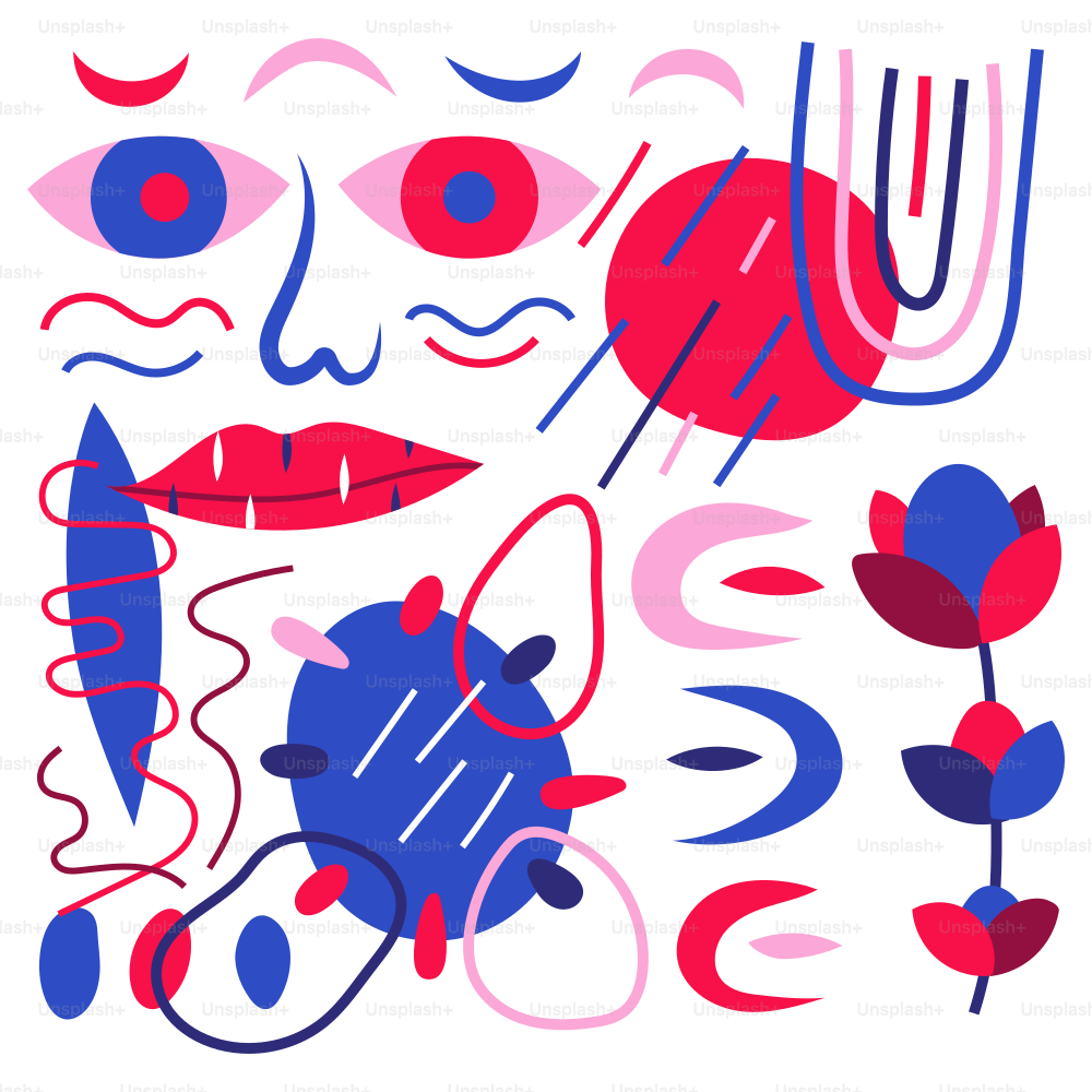 A picture of a bunch of different shapes