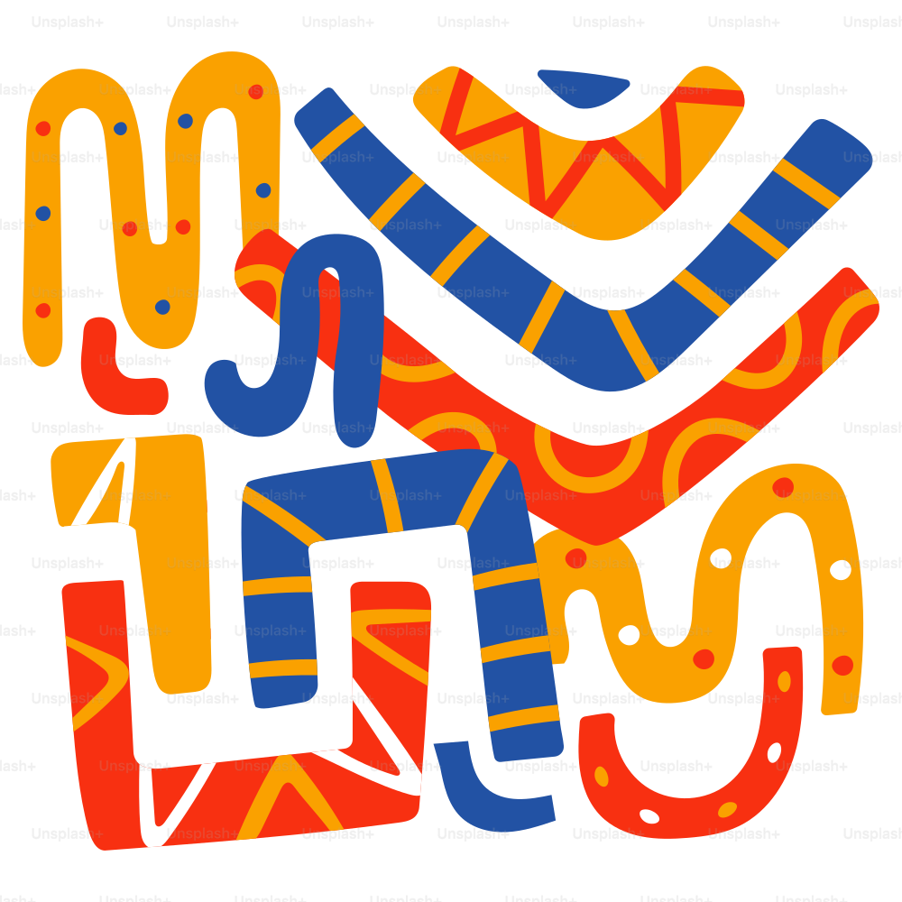 Une affiche colorée avec les mots sans limite
