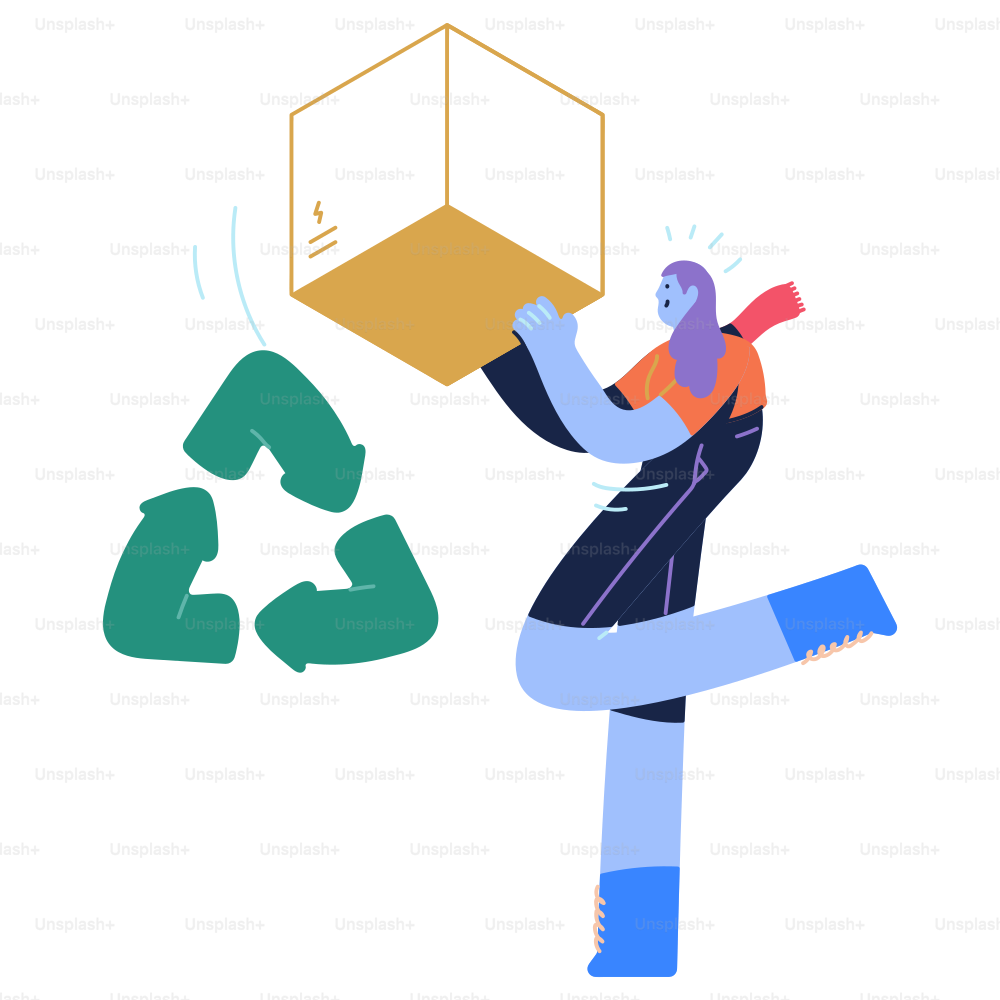 A man holding a cardboard box in his hands