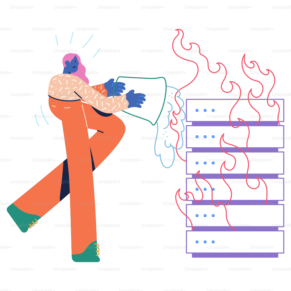 Ein Mann in einem orangefarbenen Overall mit einem großen Blatt Papier in der Hand