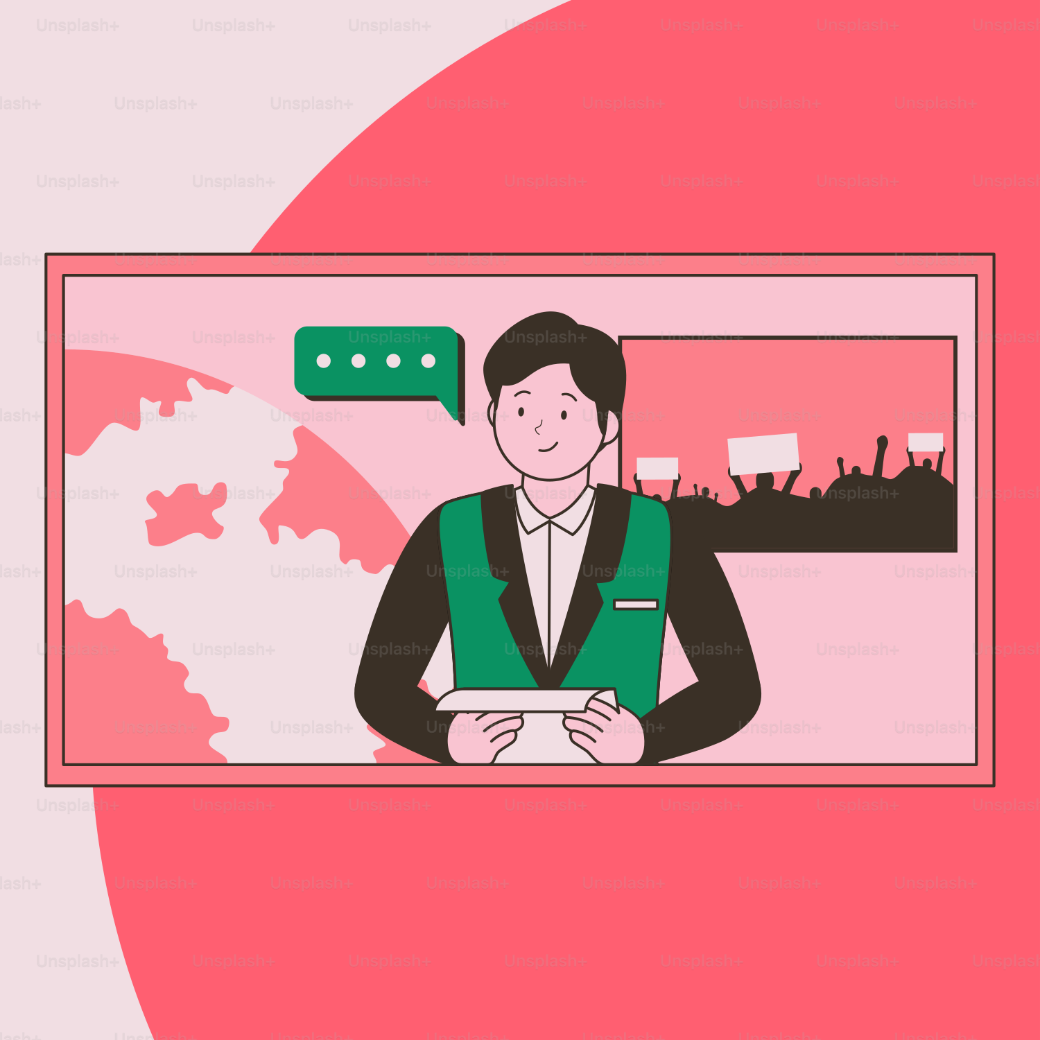 A man sitting in front of a flat screen TV