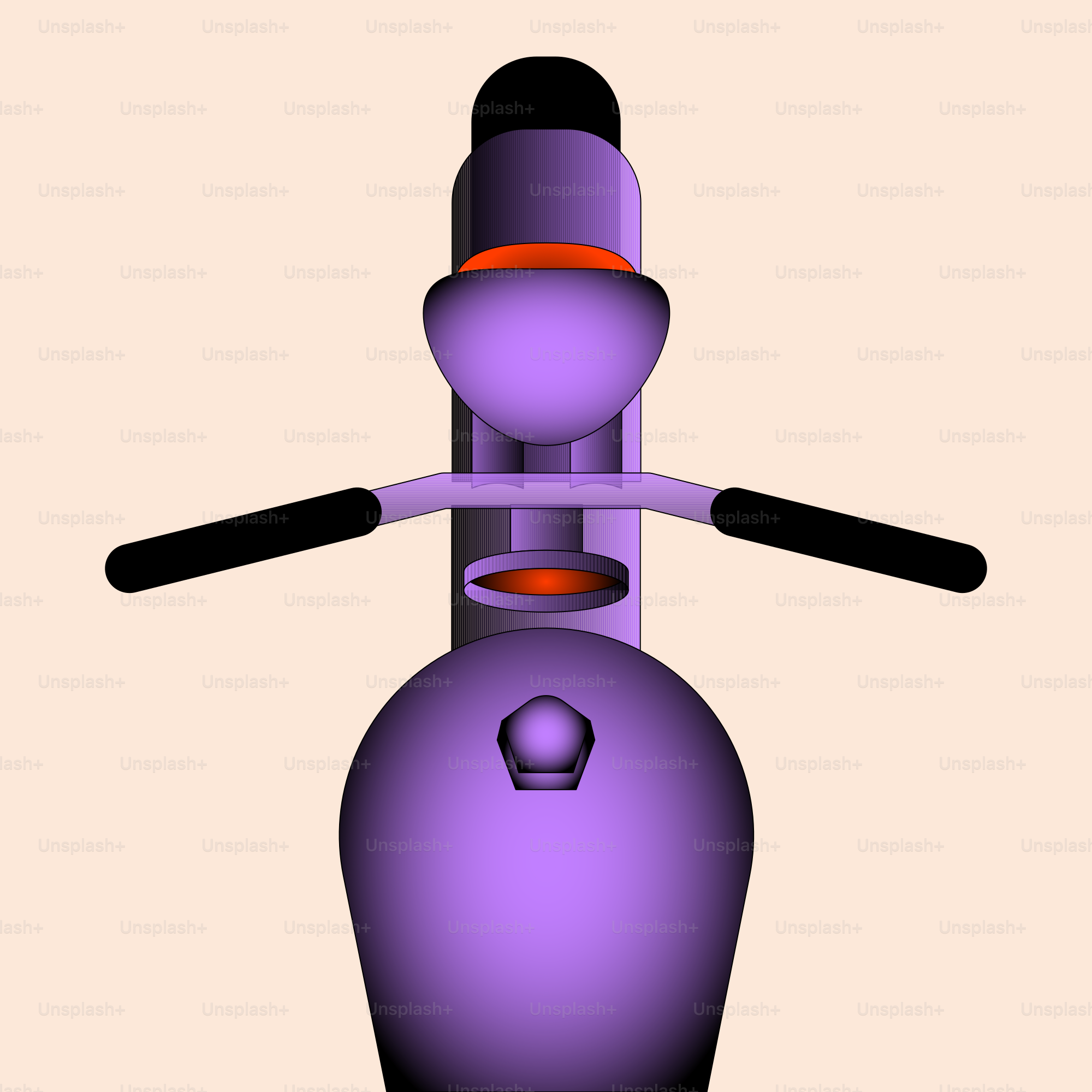 A computer generated image of a motor bike