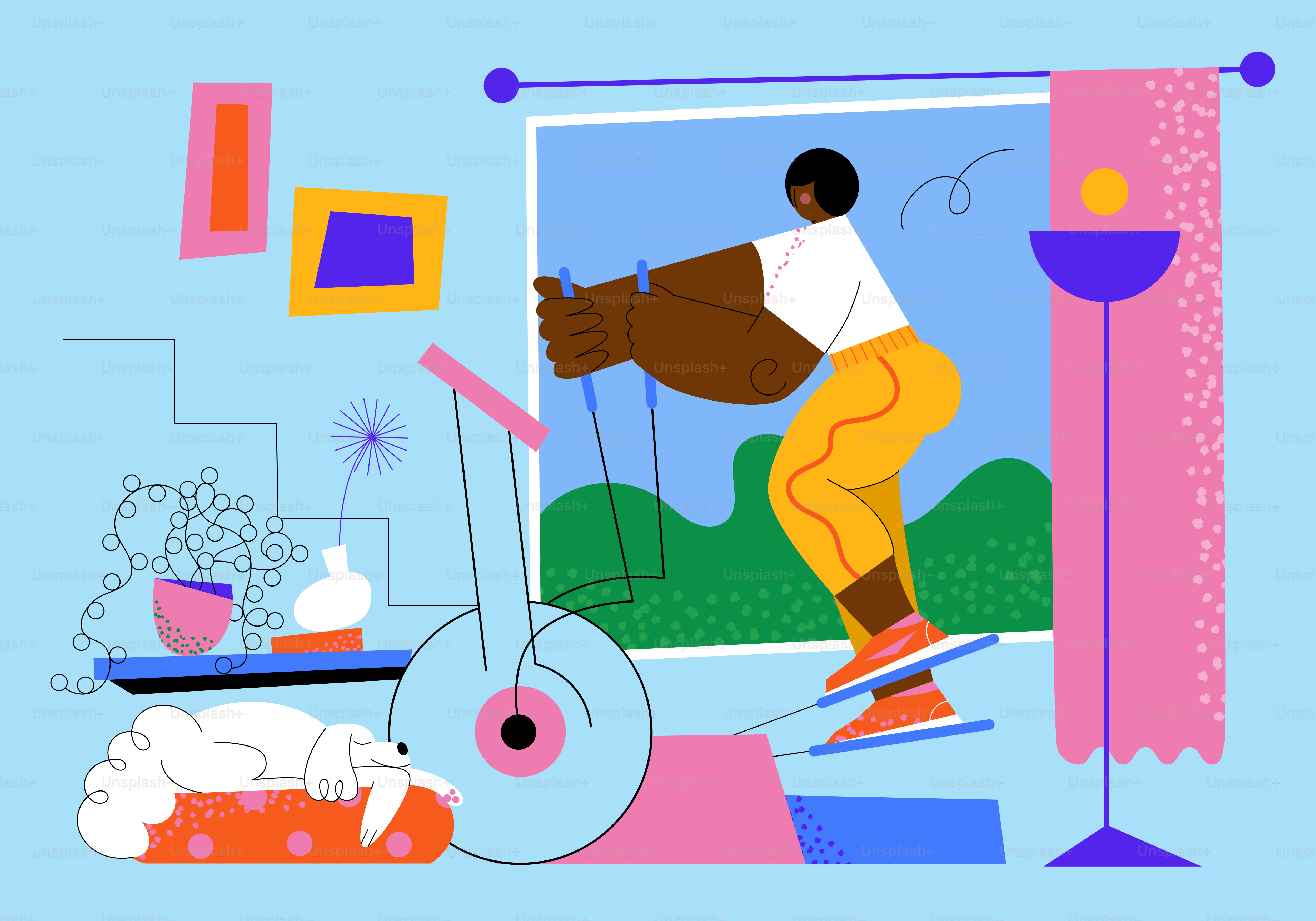 A man riding a skateboard next to a window