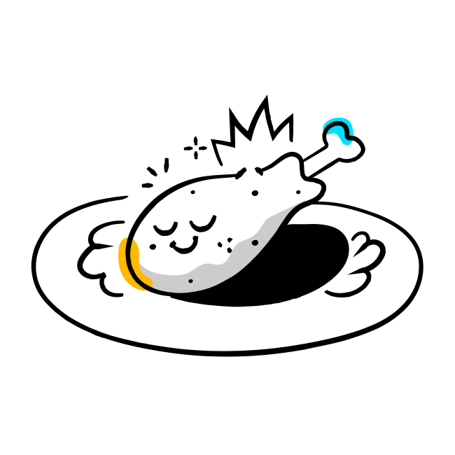 Una targa bianca con un oggetto nero e giallo su di essa