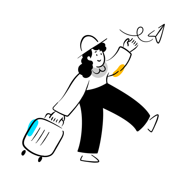 여행가방을 든 남자의 그림 벡터 – Unsplash의 여행하다 이미지, image size:3000x3000