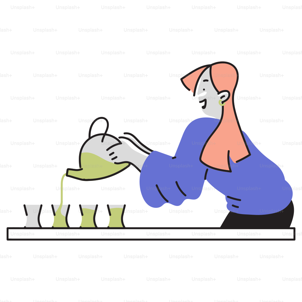 A woman is pouring something into a bowl