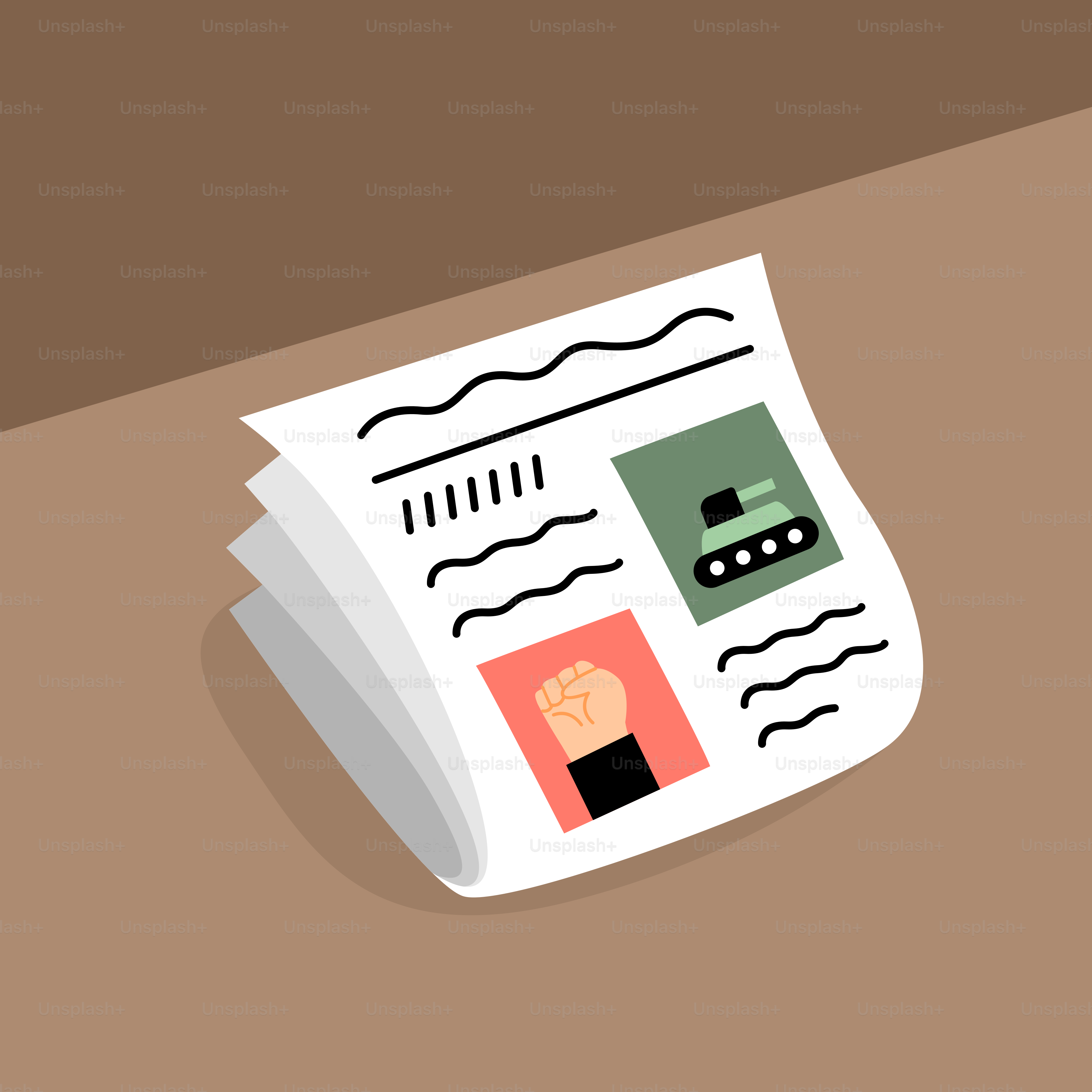 A piece of paper sitting on top of a table