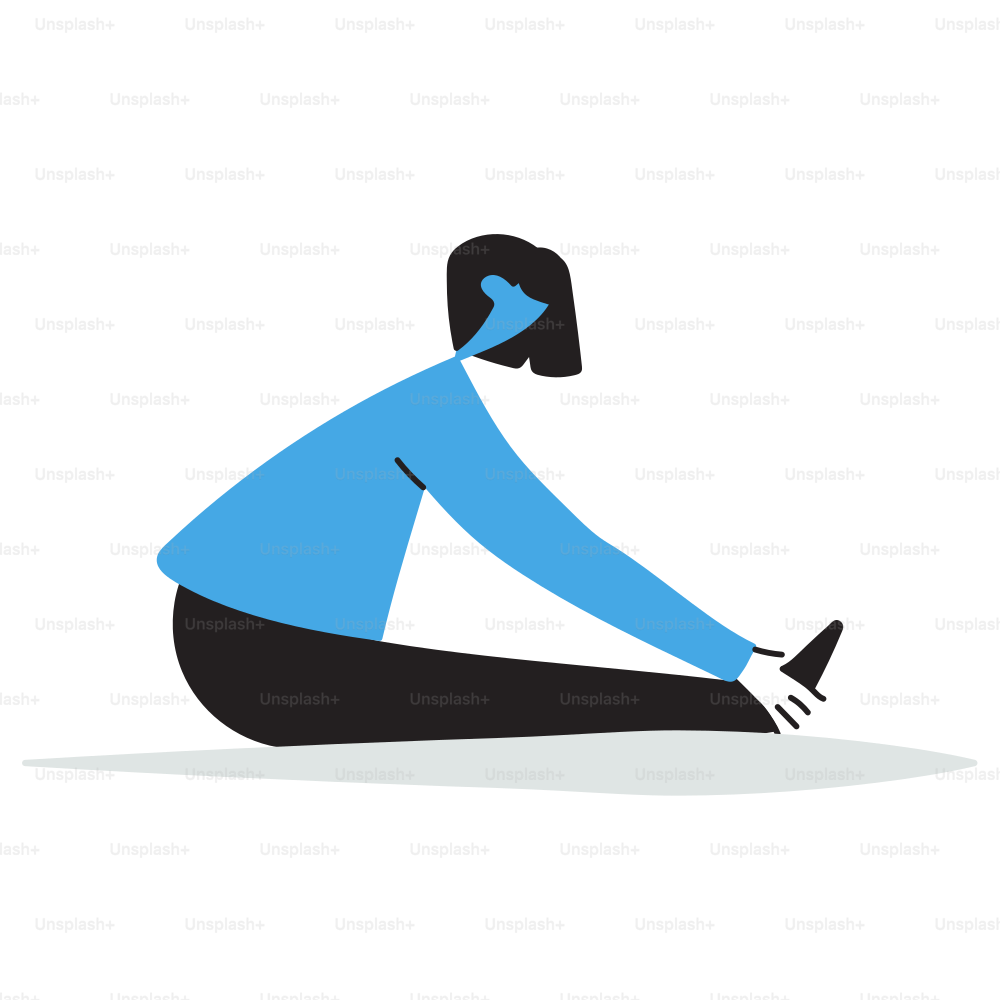 A person sitting on the ground with their legs crossed