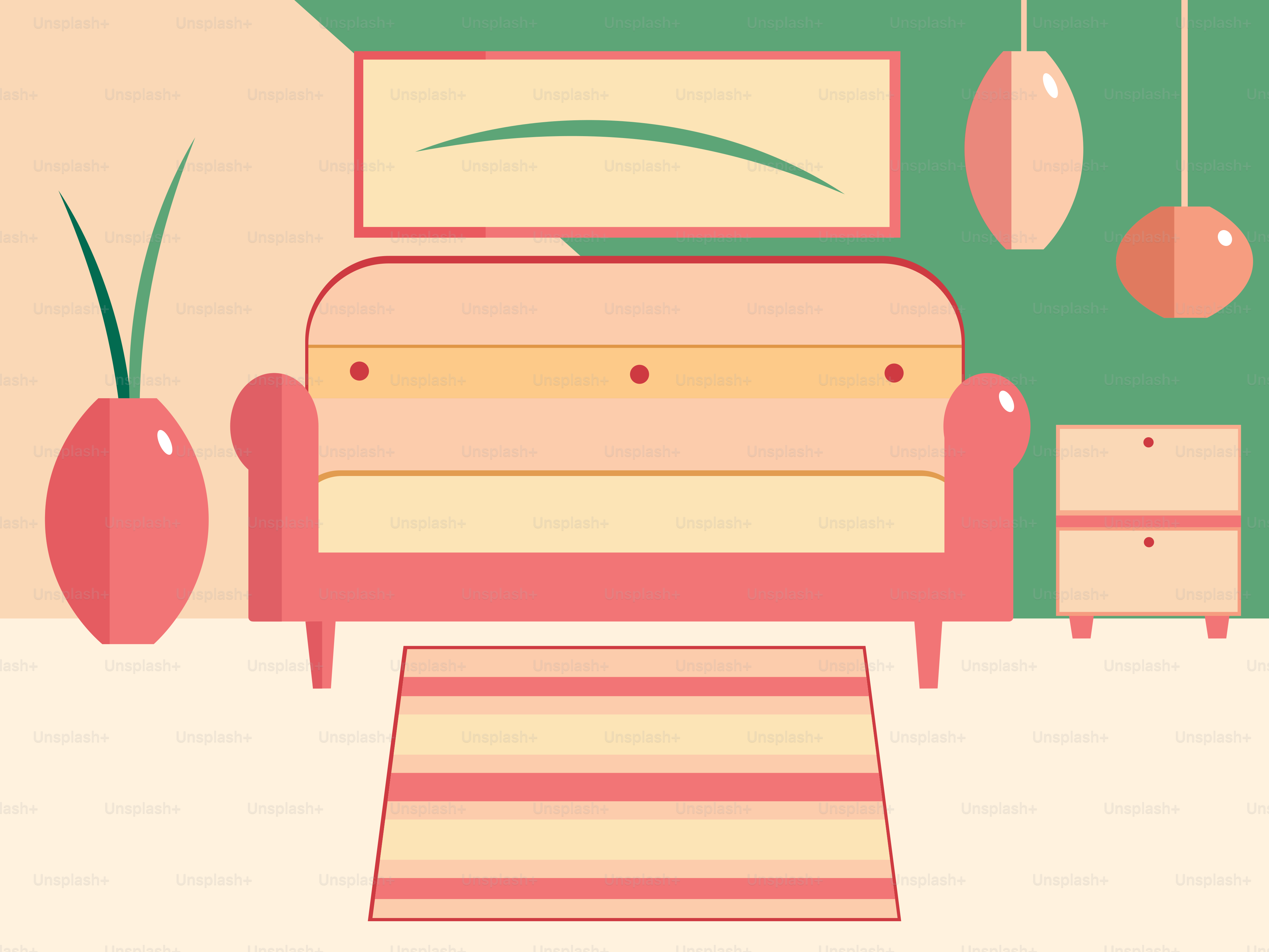 A bedroom with a bed and a rug