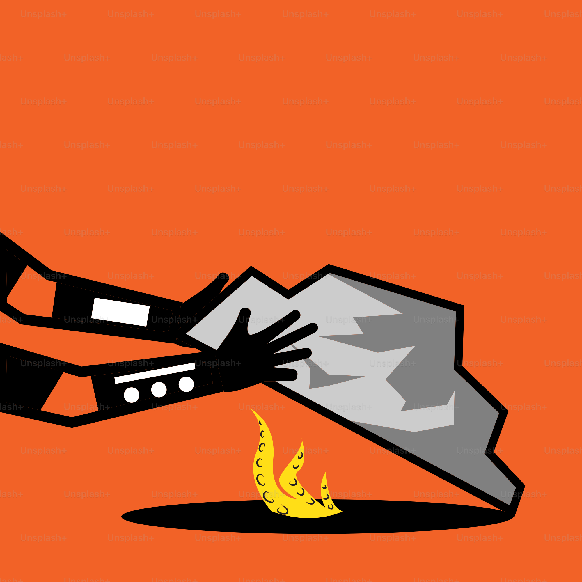 金属片を切るハサミ