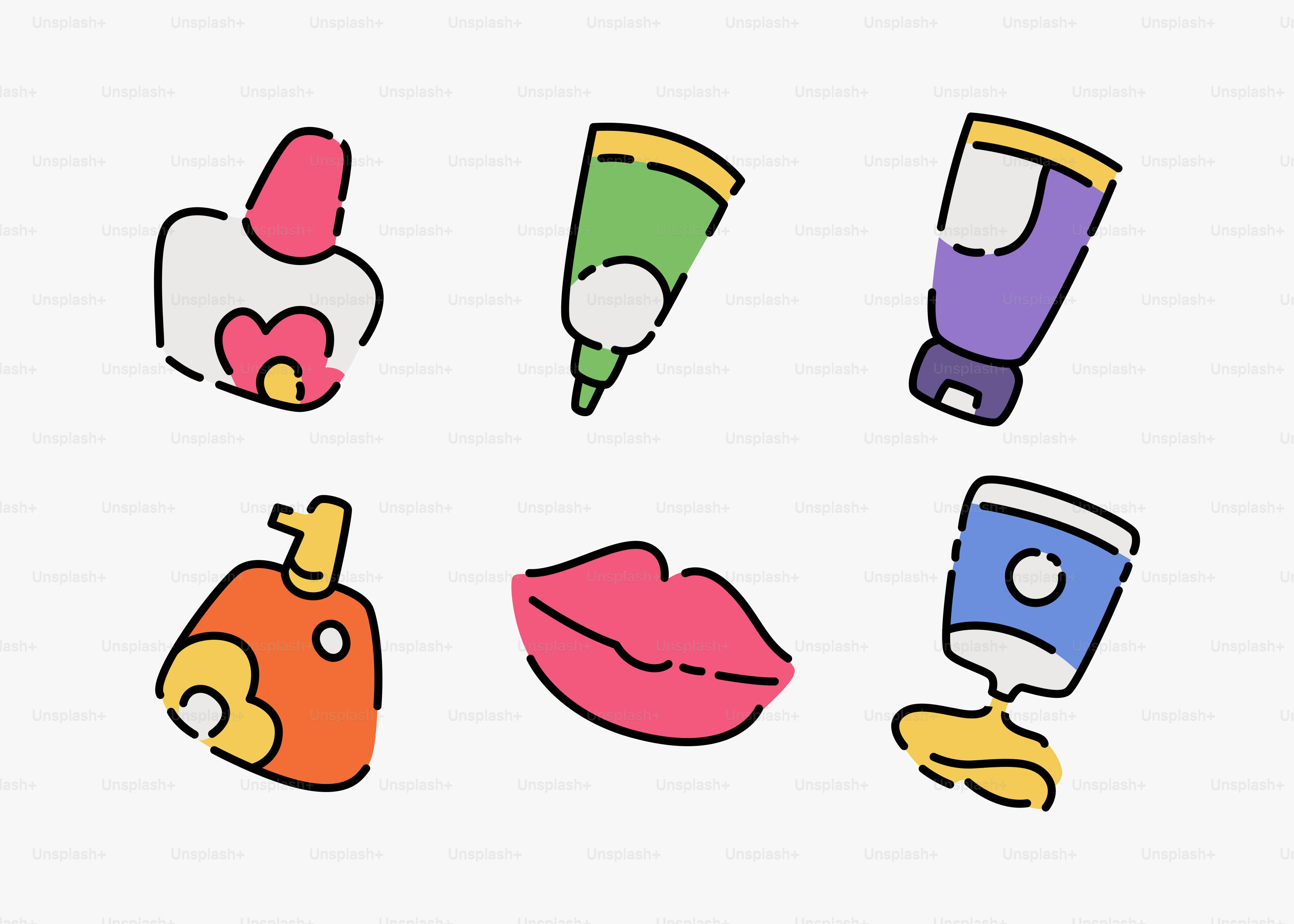 A group of different types of toothbrushes on a white background