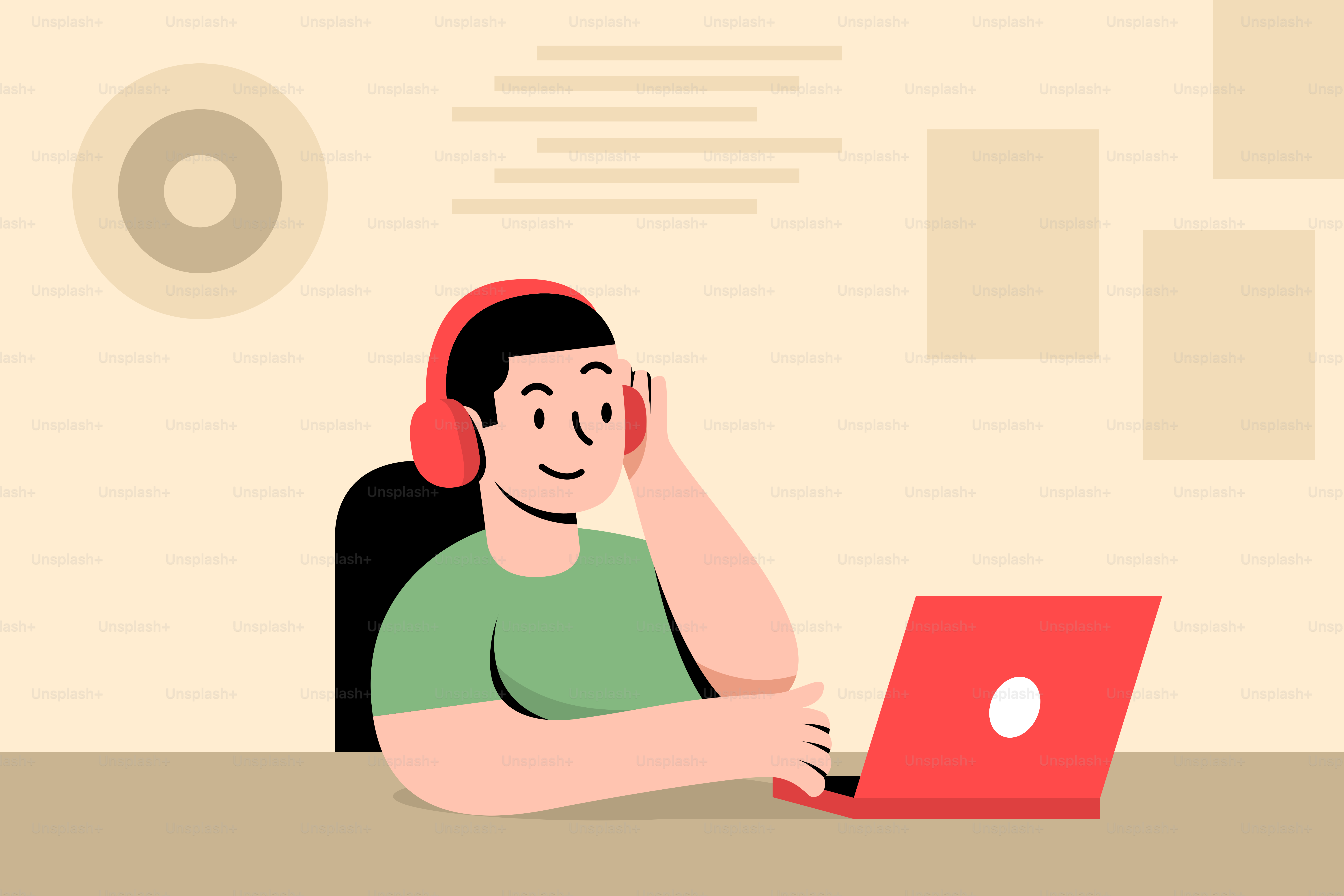 A person sitting at a desk with a laptop