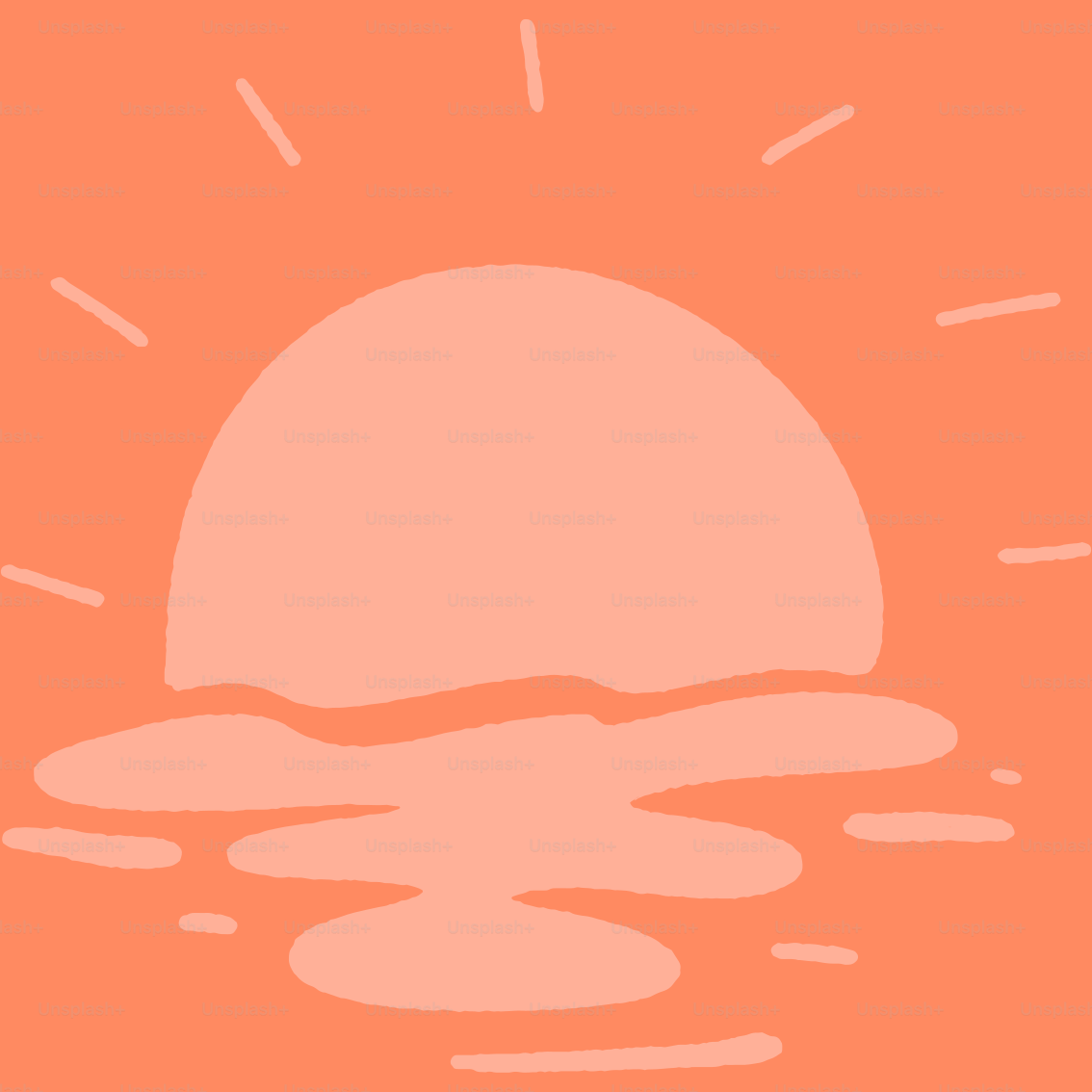 A picture of the sun over a body of water