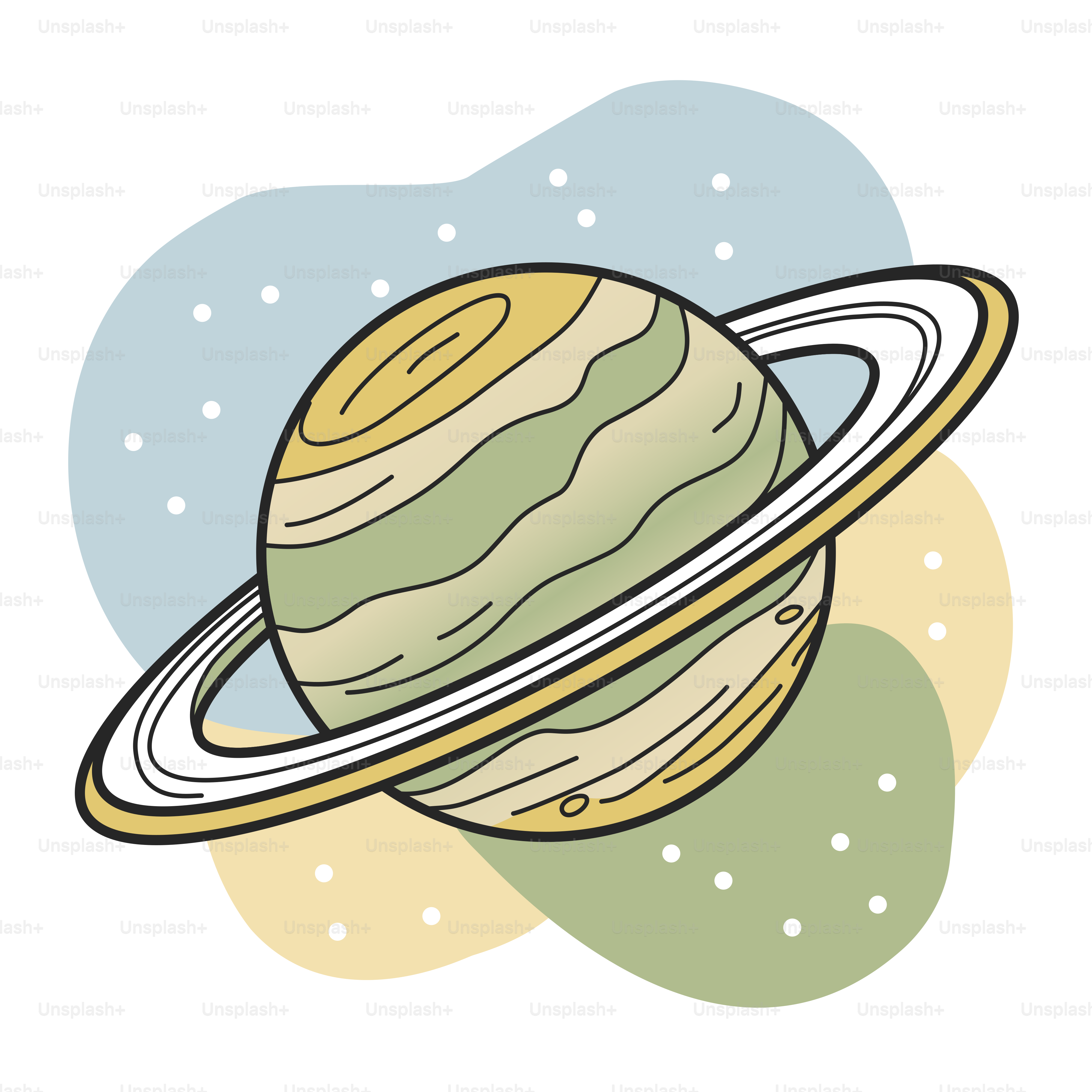 A picture of the planet saturn