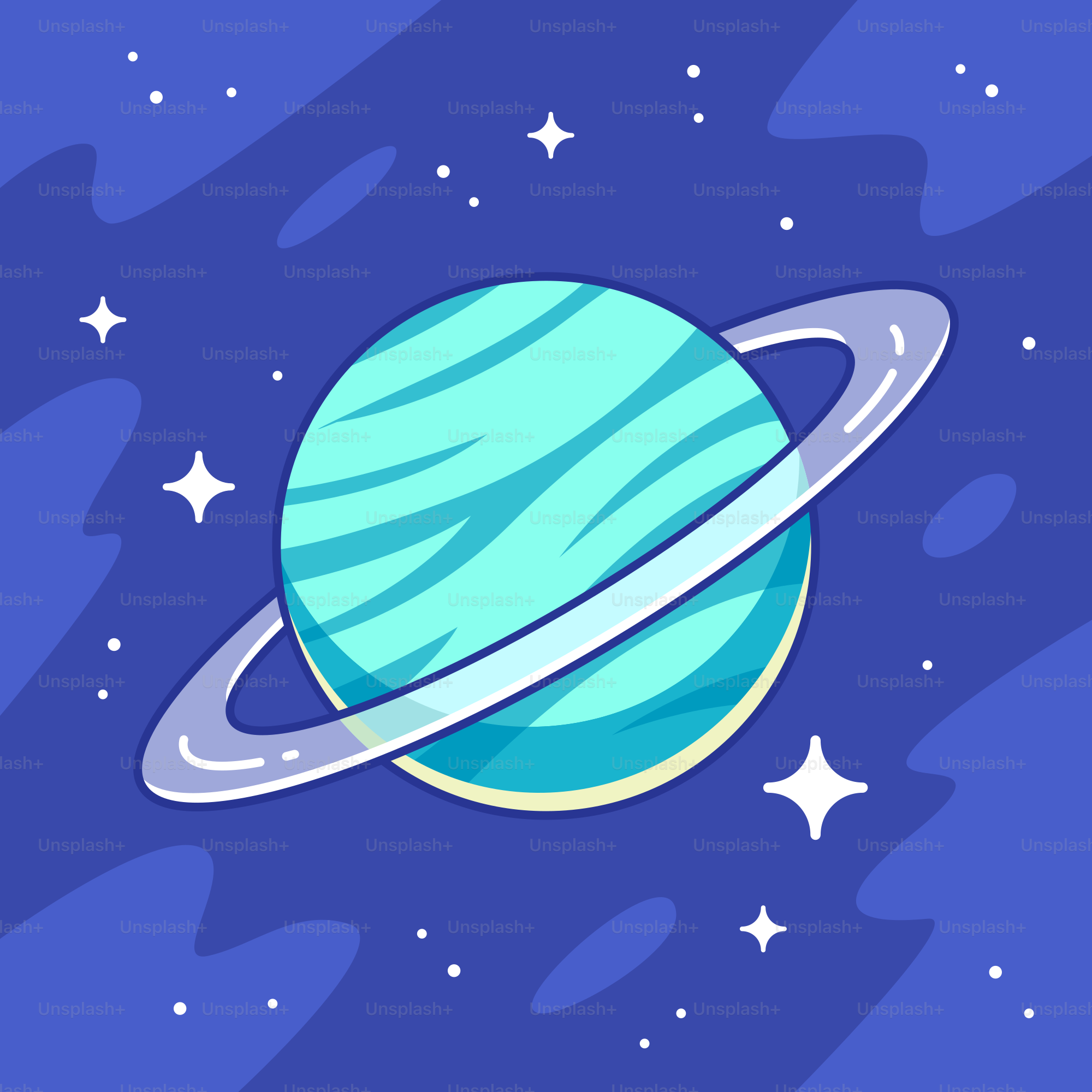 Planet Neptune dark storms and atmospheric vortex concept