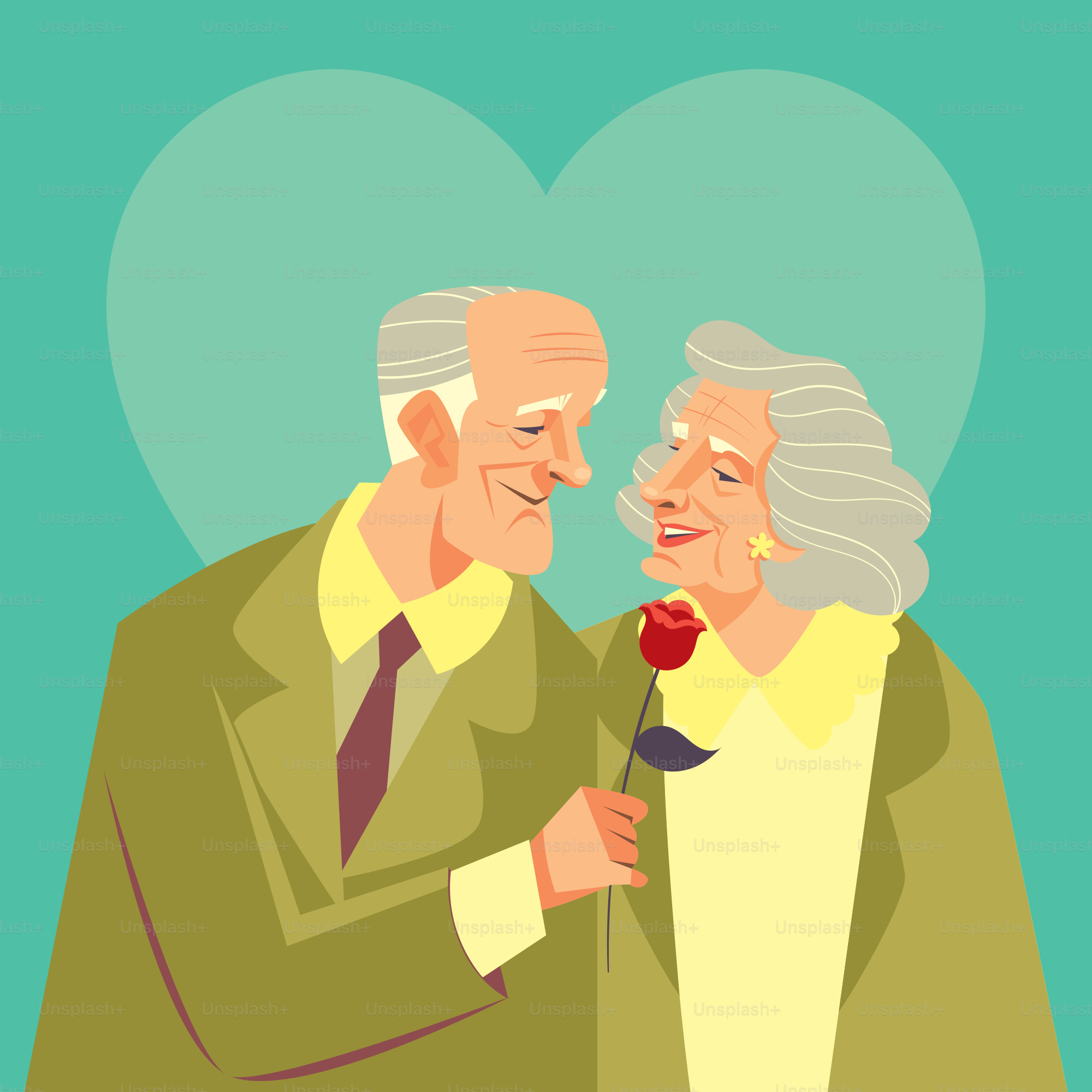 A man and woman standing next to each other