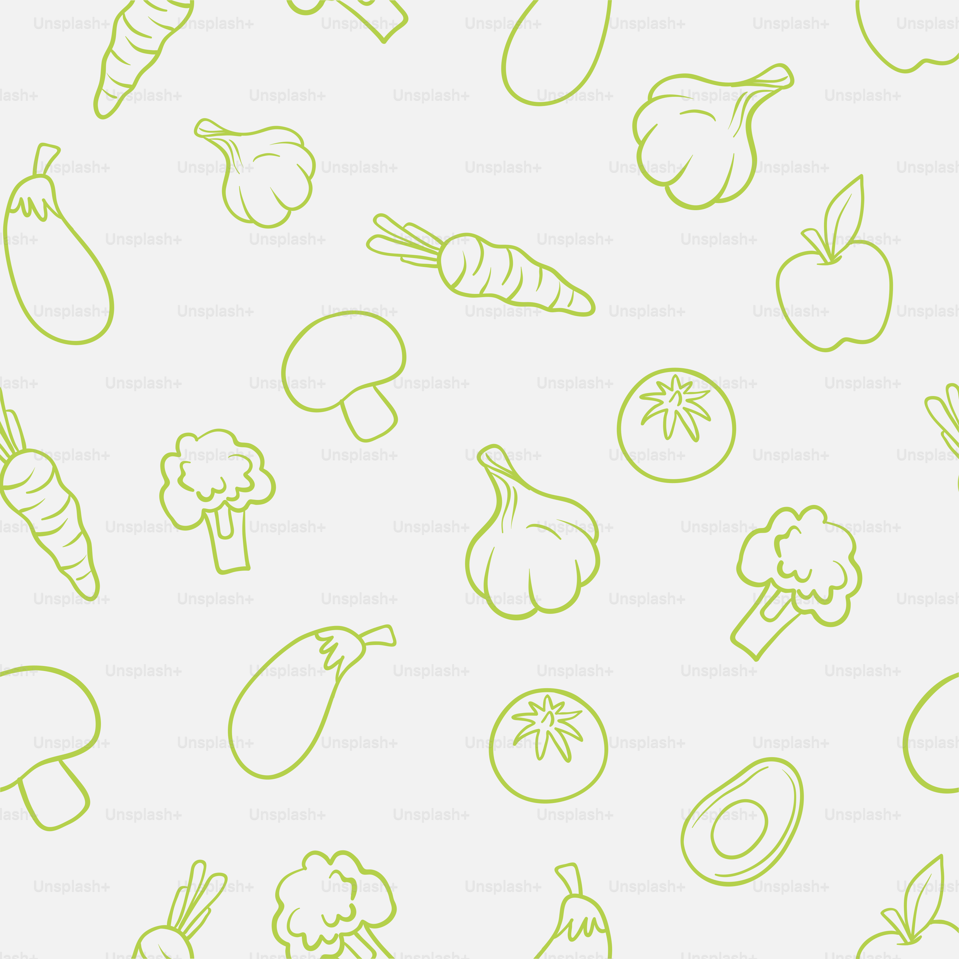 A white background with a lot of green vegetables