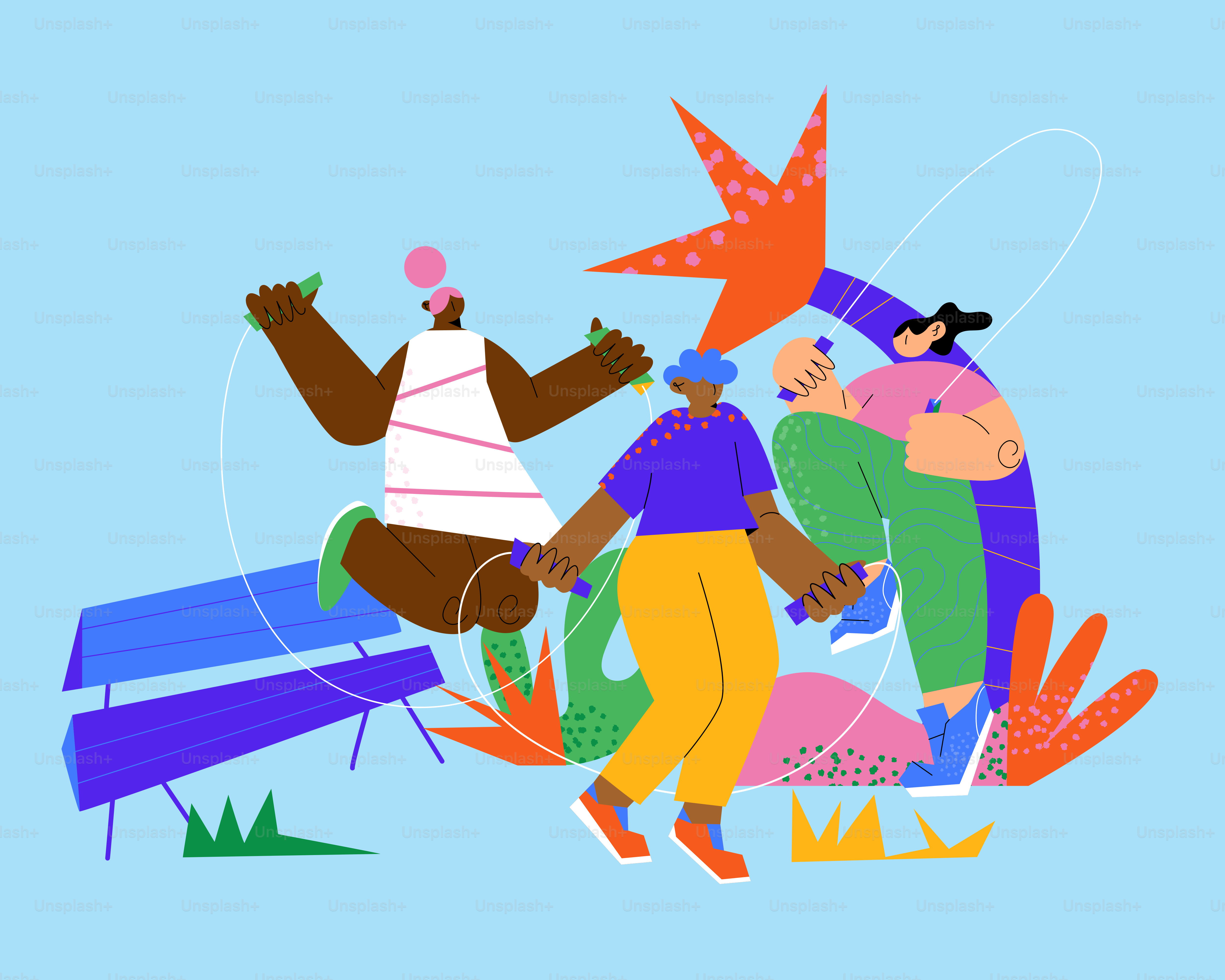 A group of people standing next to each other