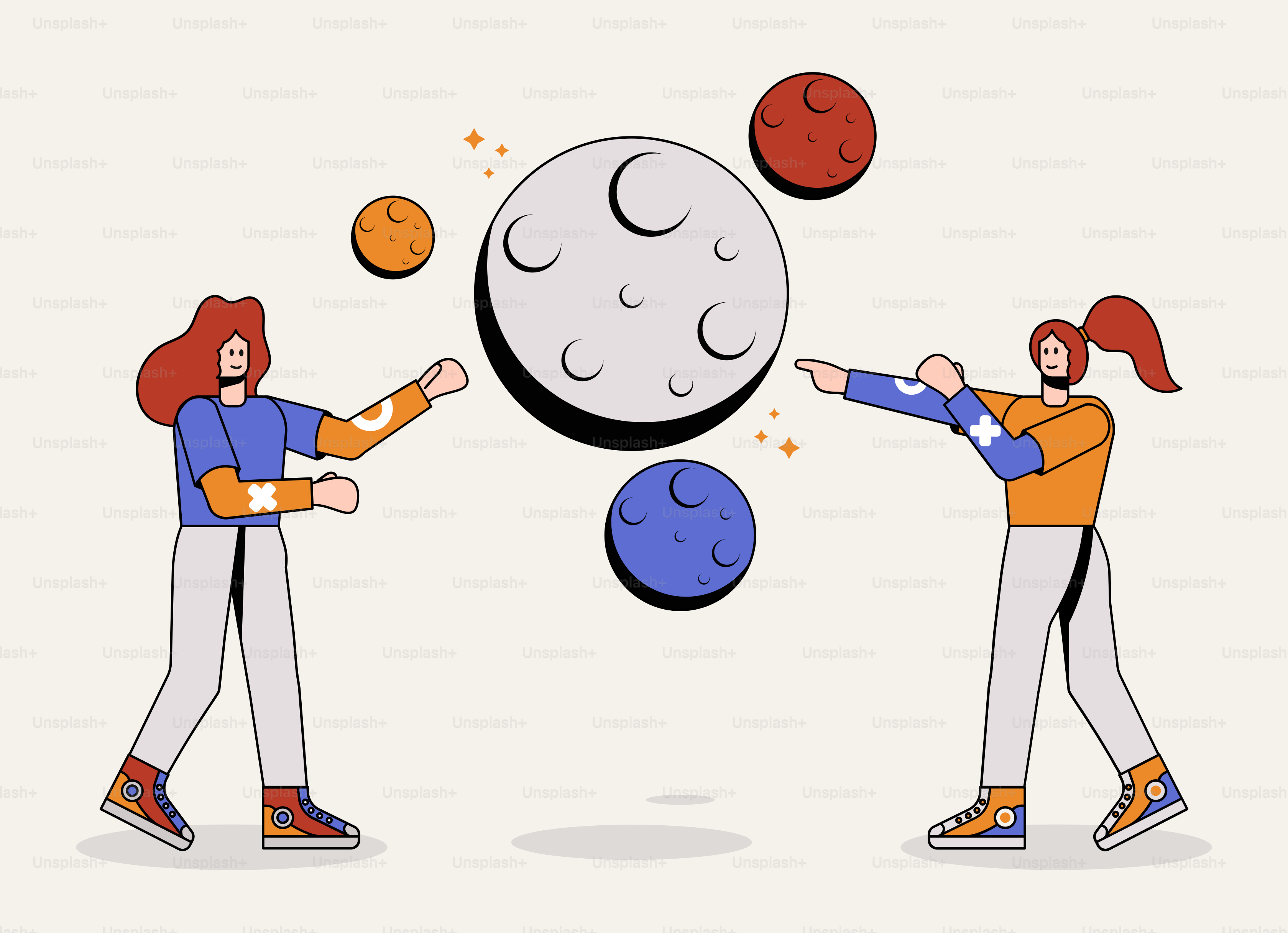 A group of people playing a game of basketball