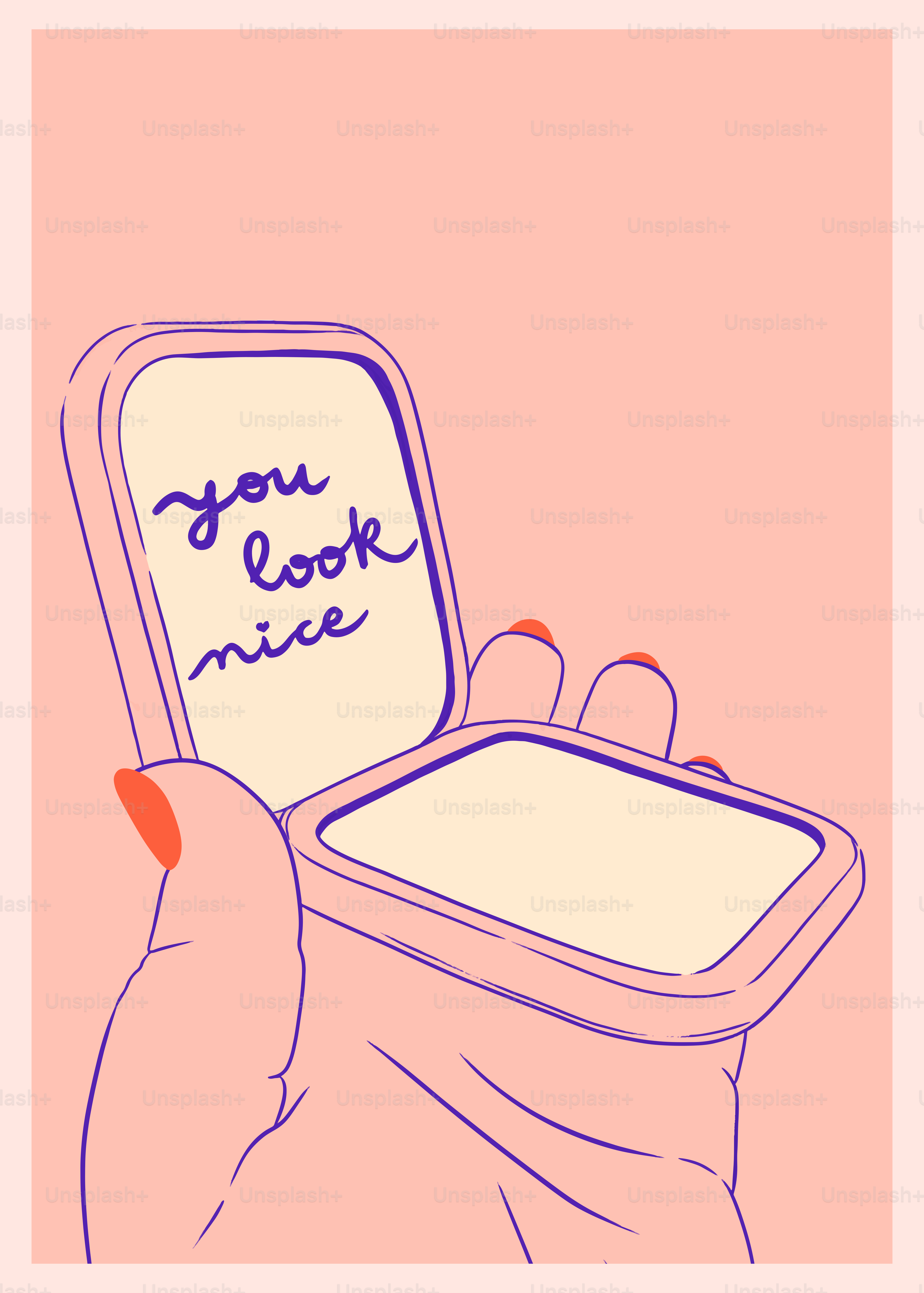 A person holding a small box with a note on it