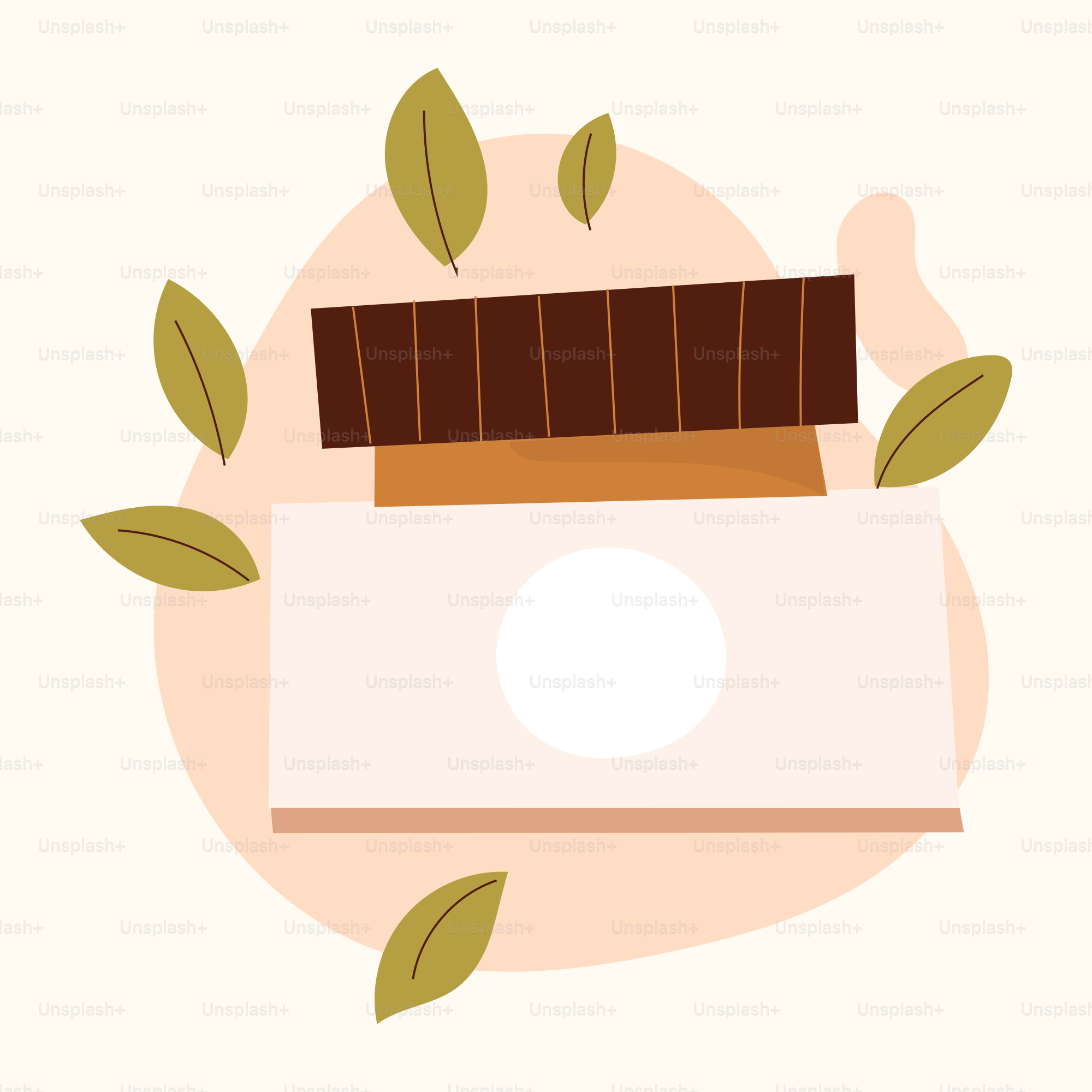 Um envelope branco com uma barra de chocolate dentro