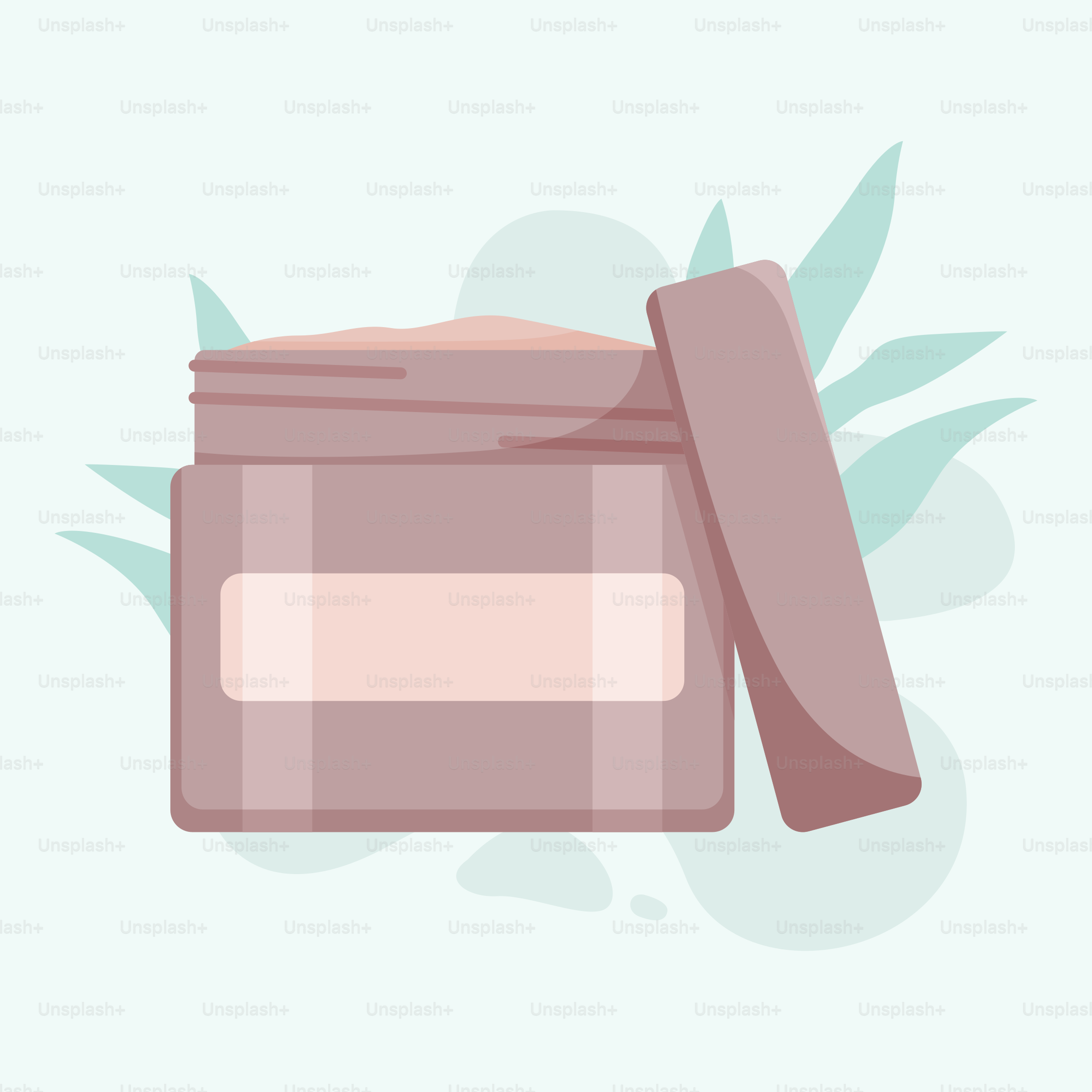 A jar of cream next to a tube of cream