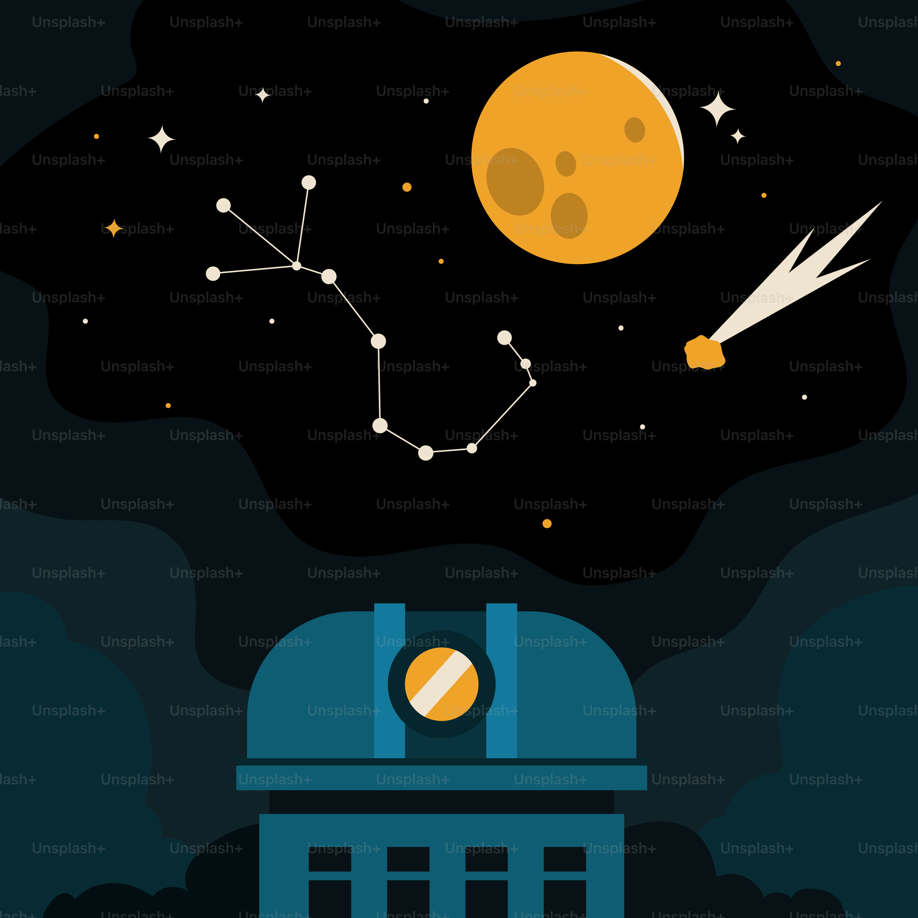 A building with a telescope on top of it