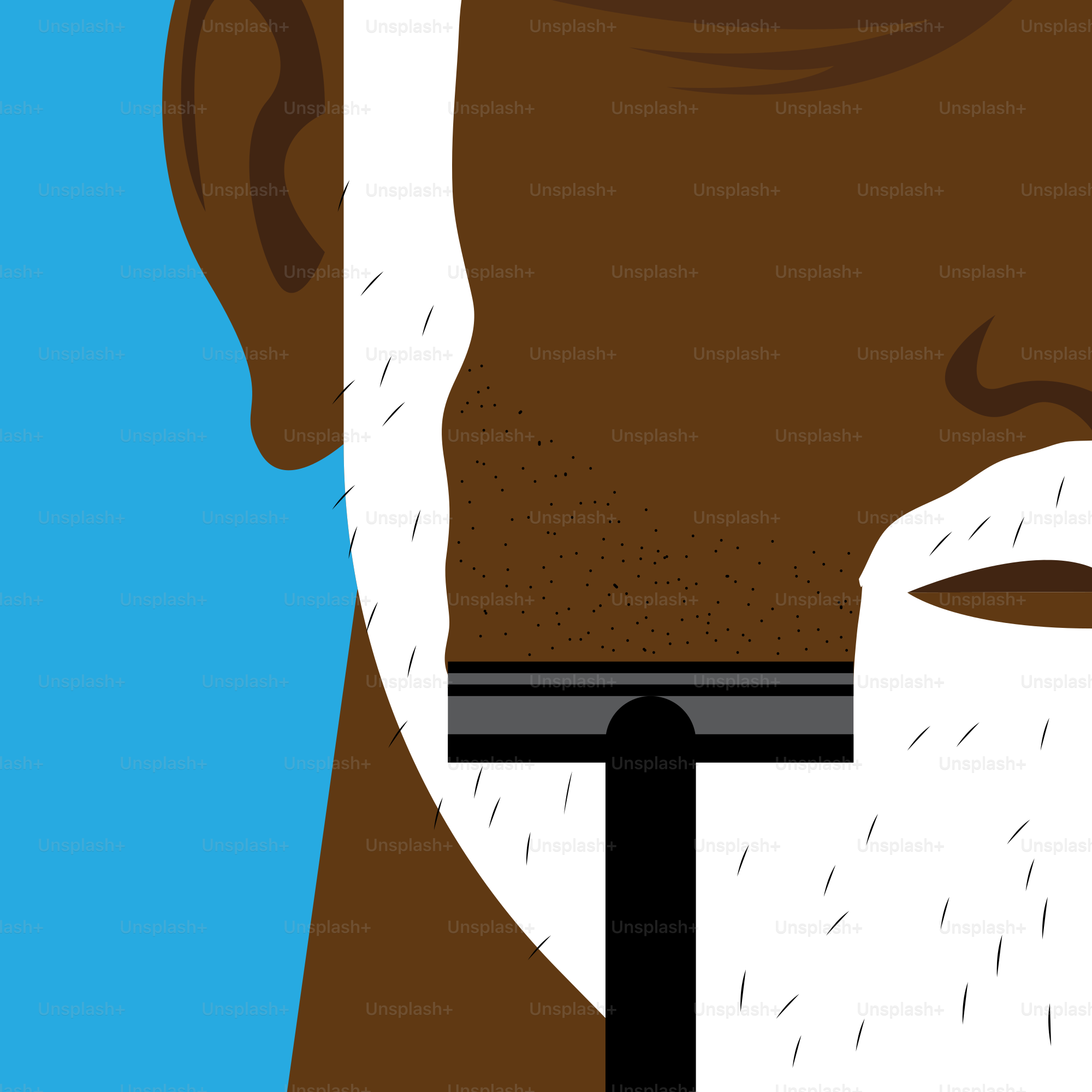 A man with a beard and a cup of coffee