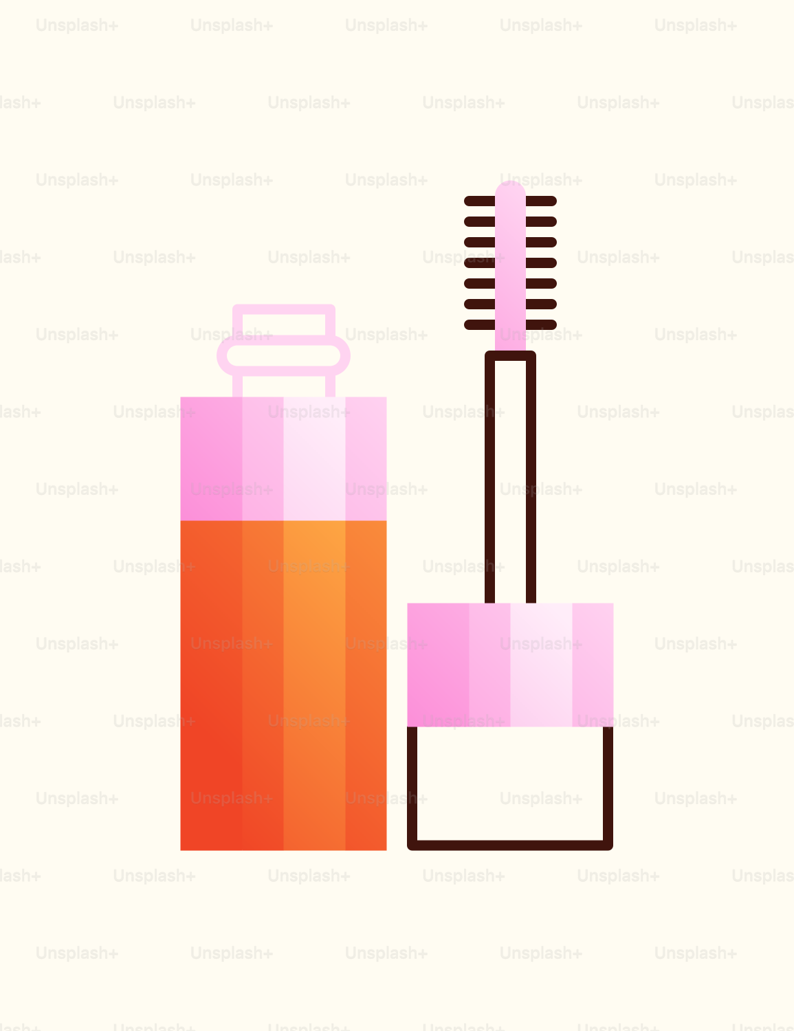 A toothbrush and a tube of toothpaste on a white background