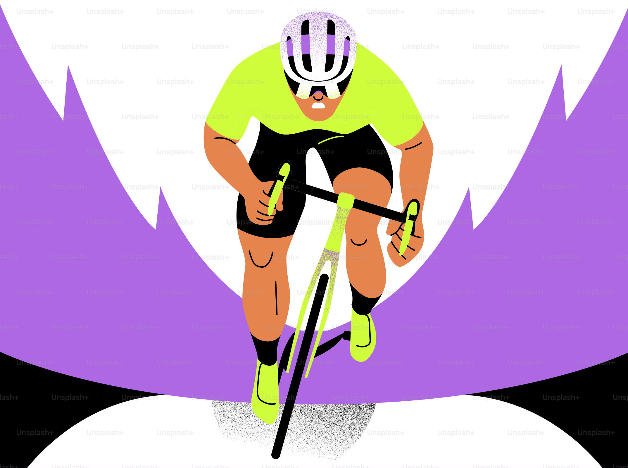 A man riding a bike down a street