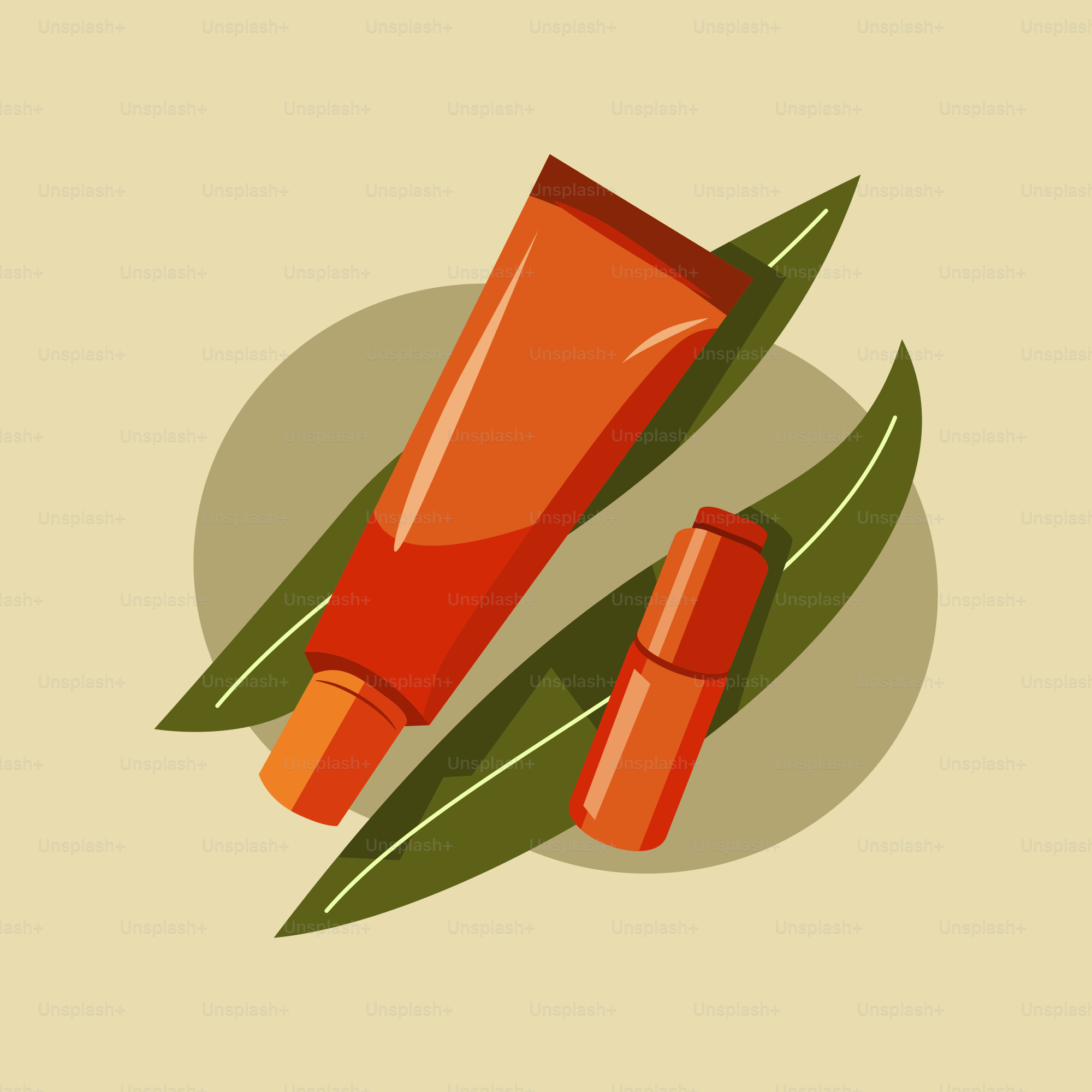 A bottle of sunscreen and a tube of sunscreen