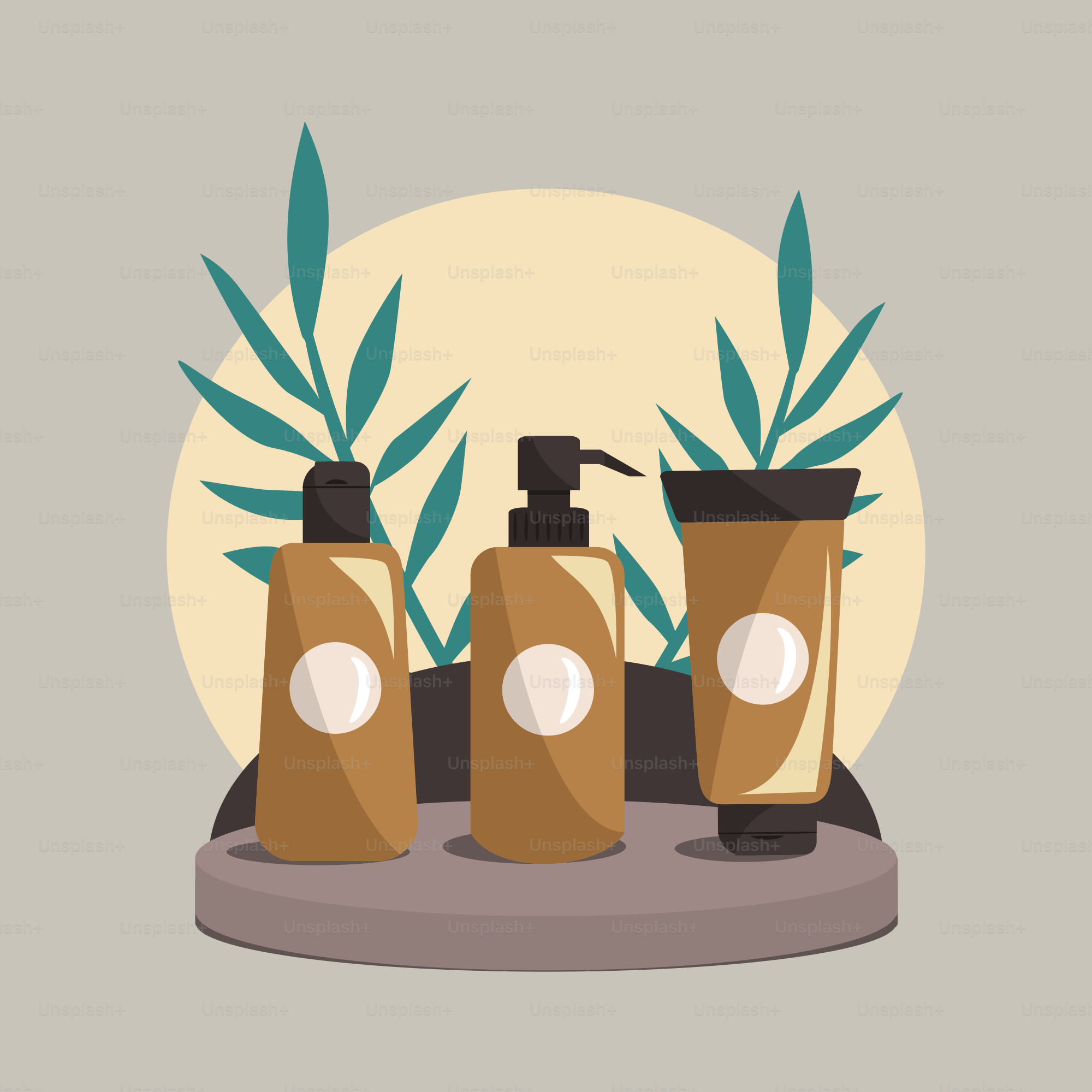 A couple of bottles sitting on top of a table